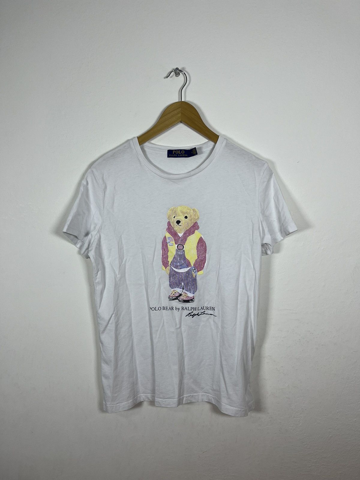 Polo Ralph Lauren Polo Ralph Lauren Bear T-Shirt Vintage Streetwear Y2K Size US S / EU 44-46 / 1 - 1 Thumbnail