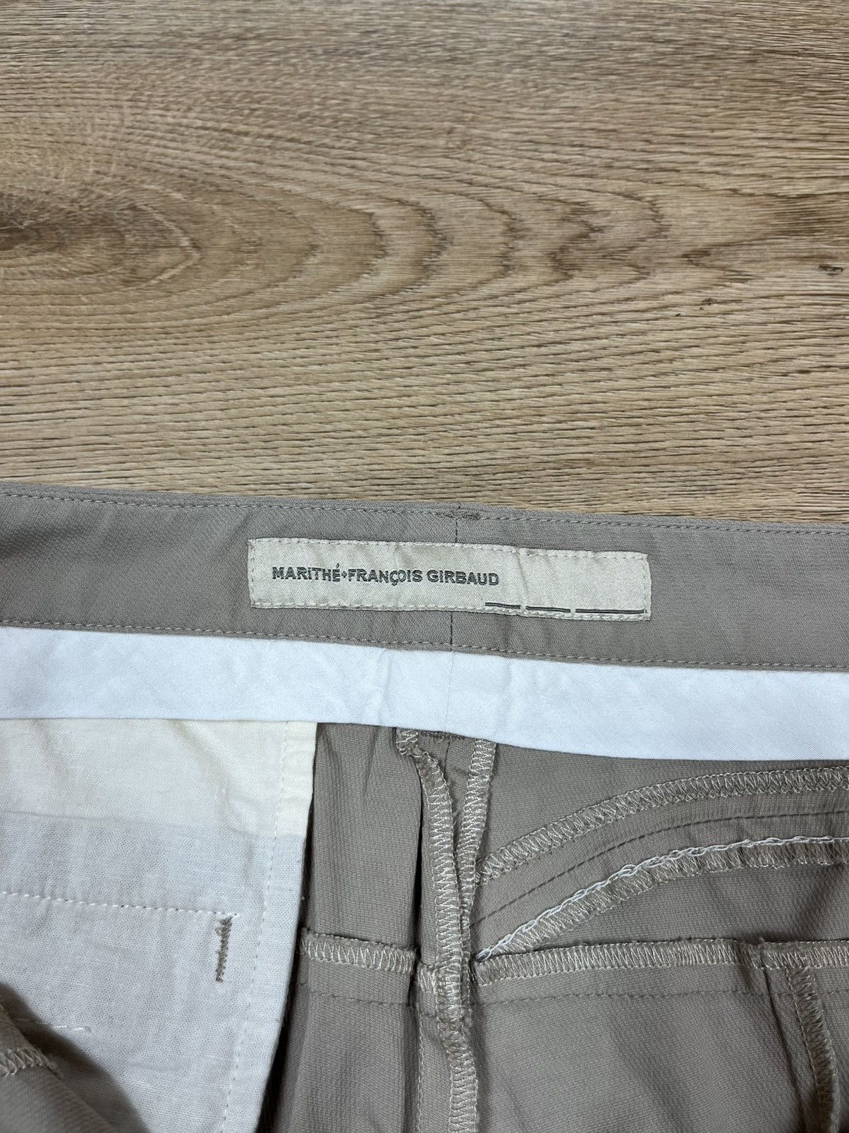 Marithe + Francois Girbaud Vintage Marithe Francois Girbaud Beige Pants Italy Y2K Size 34" / US 12 / IT 48 - 5 Thumbnail