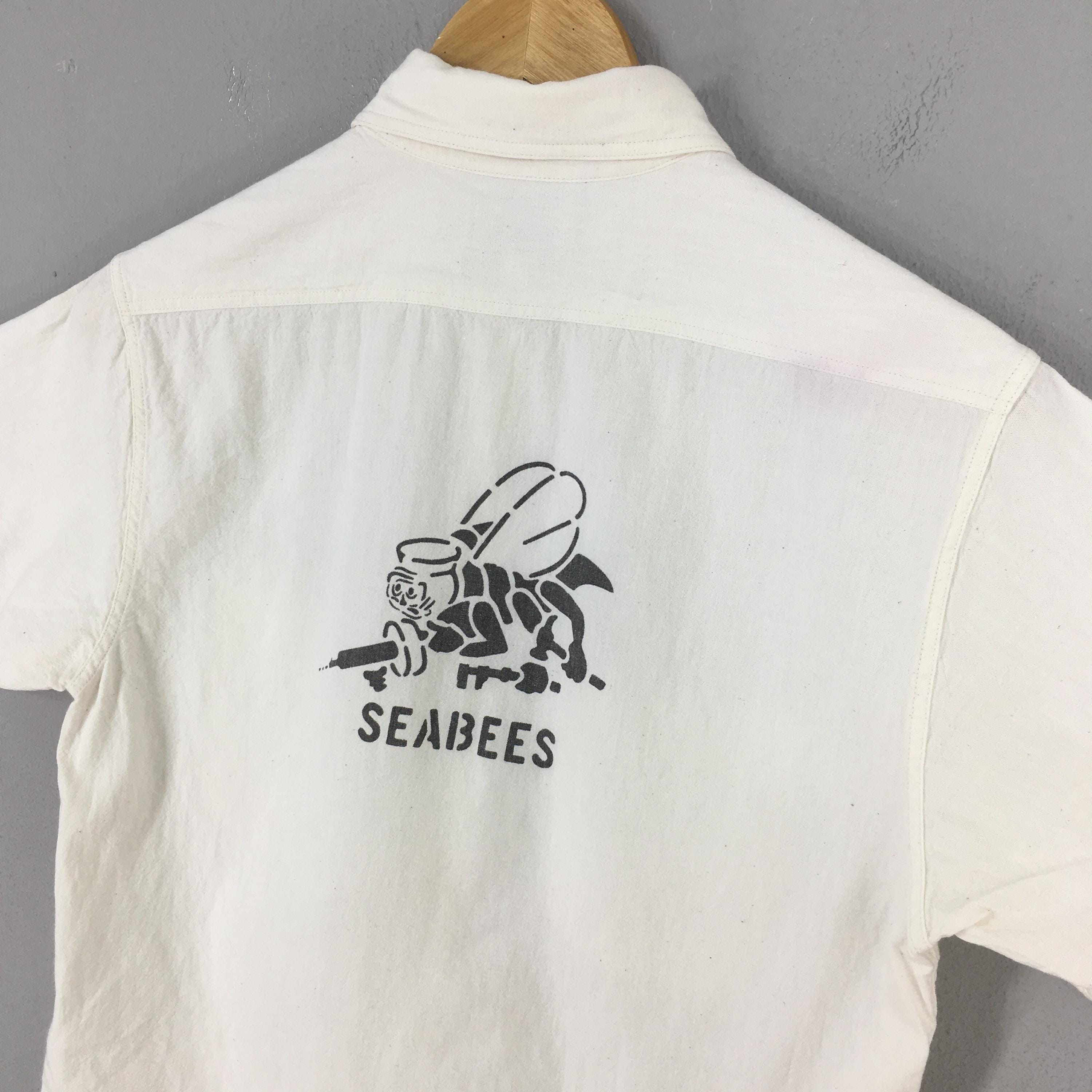 Buzz Rickson's Vintage 90's Buzz Rickson Us Navy White Shirt Small Size US S / EU 44-46 / 1 - 8 Thumbnail
