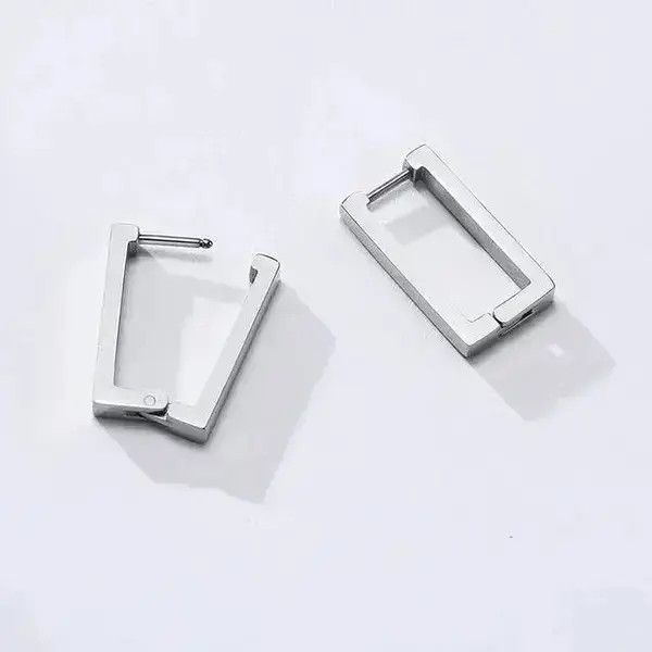 Japanese Brand × Vintage Men's cool rectangular earrings Size ONE SIZE - 3 Thumbnail