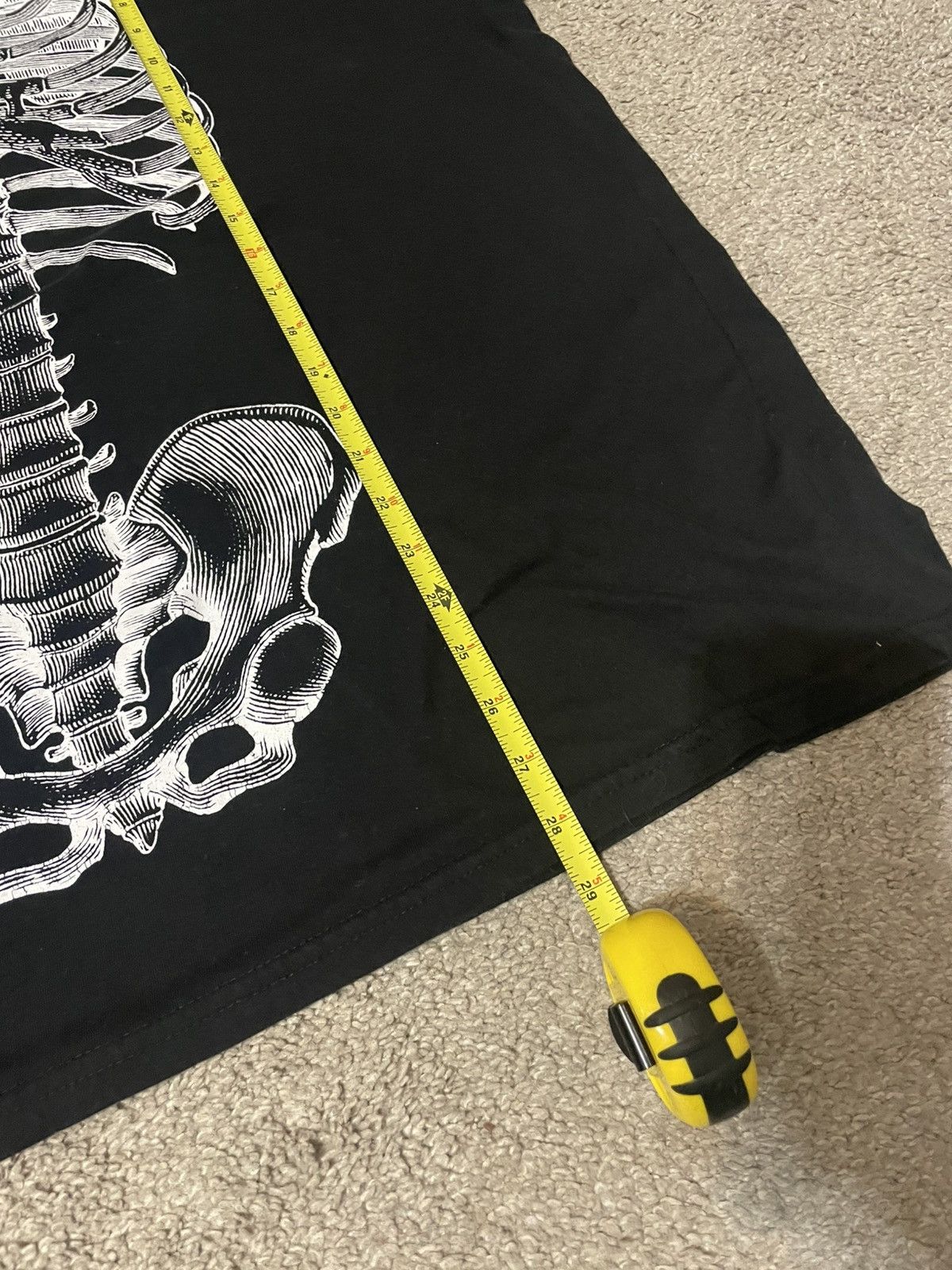 Other Halloween Rib Cage Graphic T Shirt XXL Black Short Sleeve Size US XXL / EU 58 / 5 - 4 Thumbnail