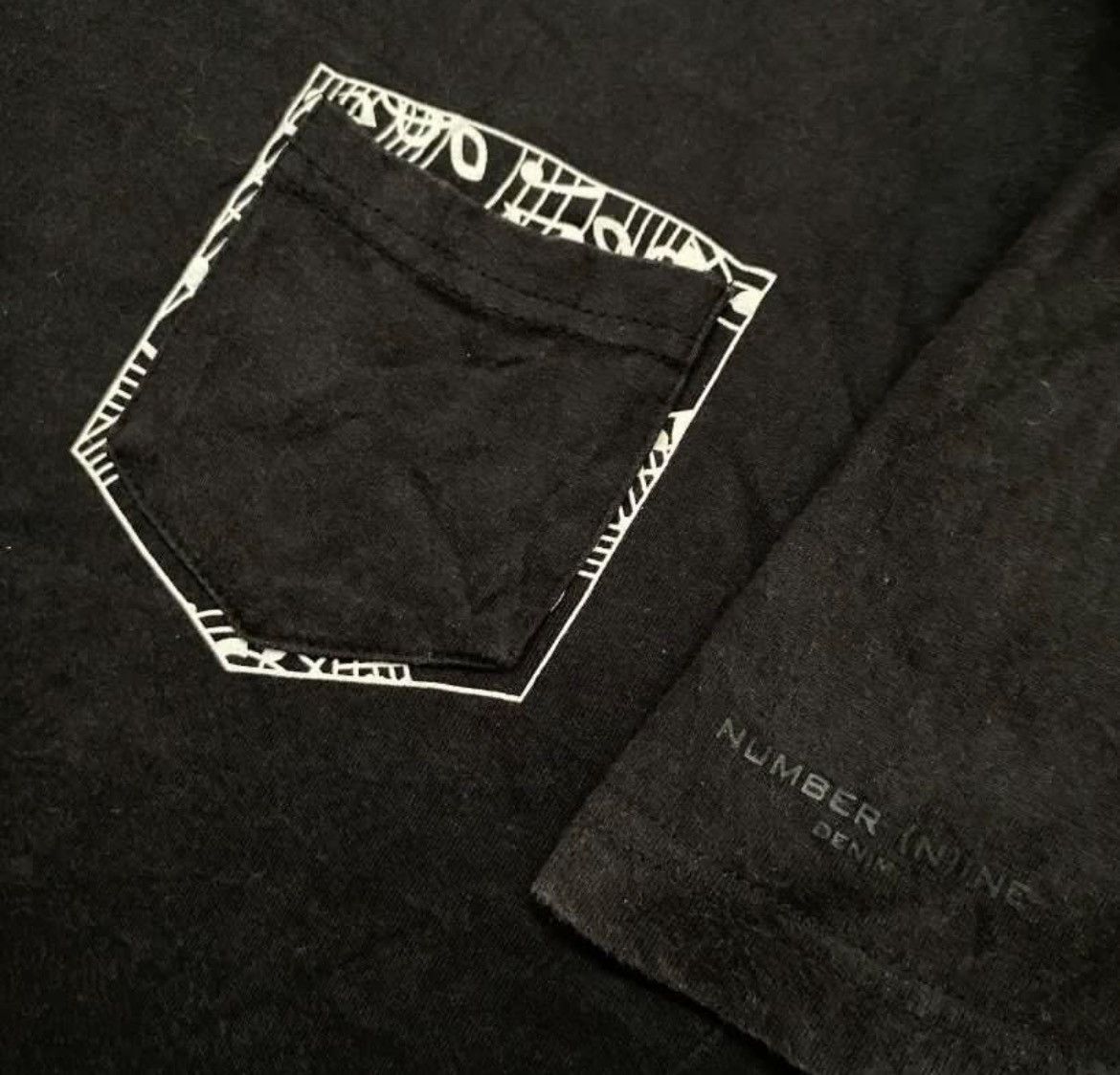Japanese Brand × Number (N)ine Number nine Pocket T shirt Size US M / EU 48-50 / 2 - 2 Thumbnail