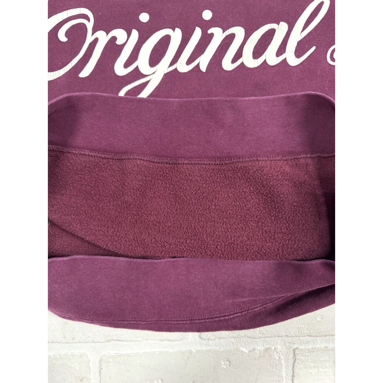 Vintage VINTAGE M & M Hoodie Pullover Men Lined Fleece Purple Skateboarding M Size US M / EU 48-50 / 2 - 5 Thumbnail