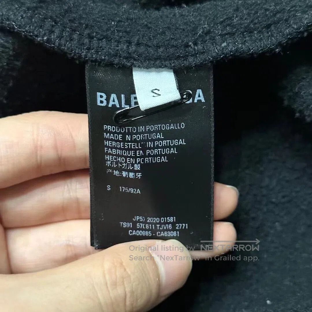 Balenciaga balenciaga multilingual hoodie size small. Size US S / EU 44-46 / 1 - 2 Thumbnail