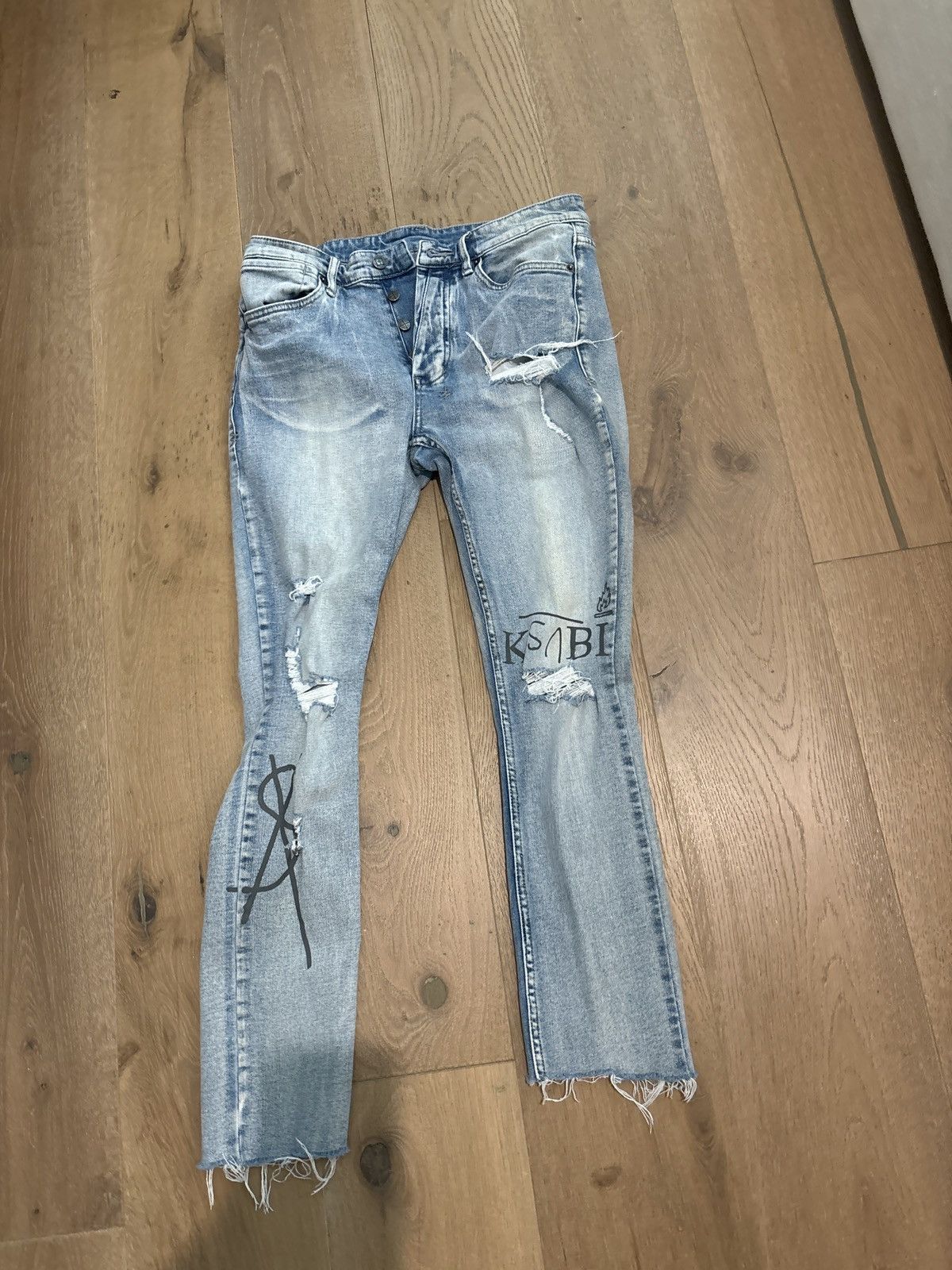 Ksubi blue denim jeans size 33