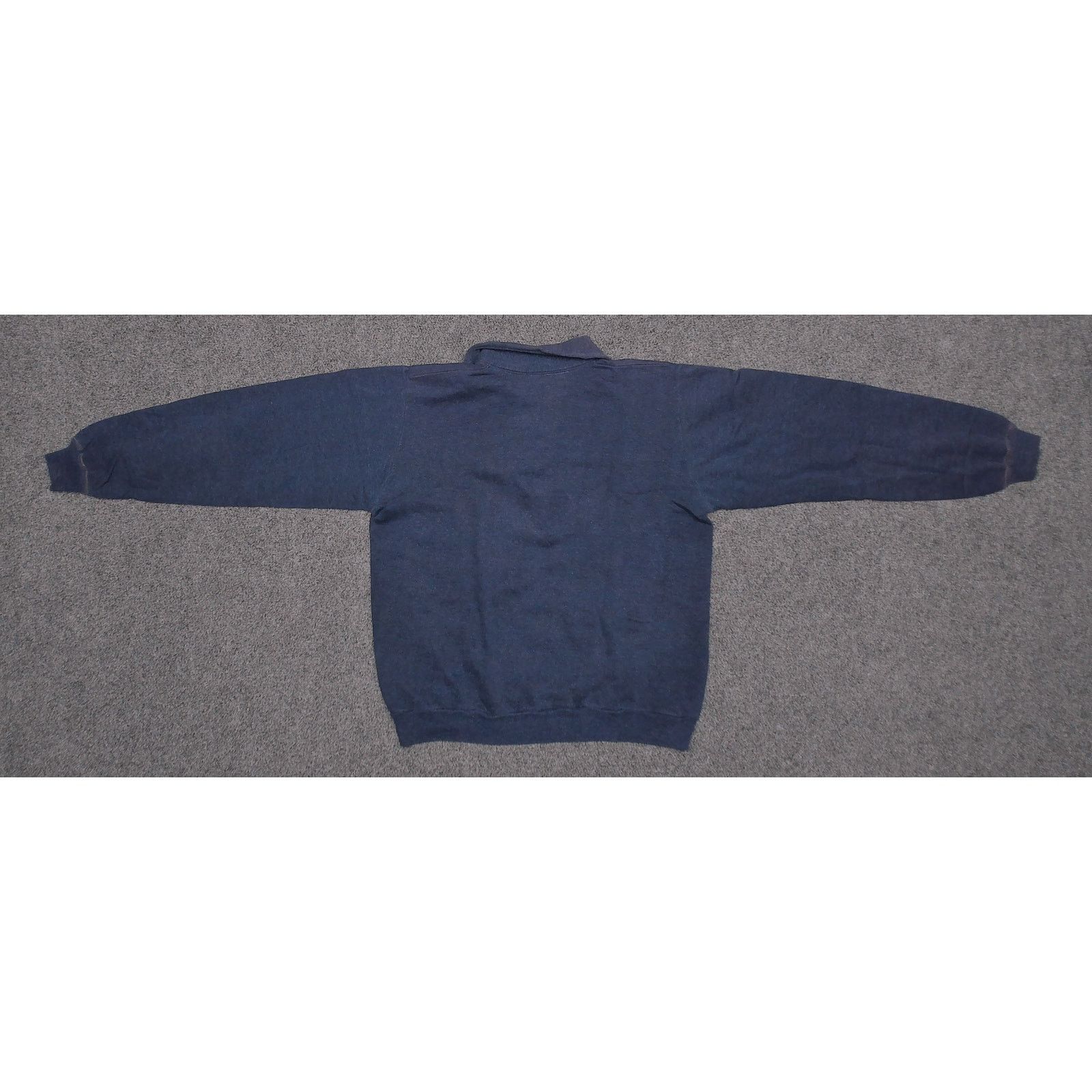 Sears Sears VTG 1970s Boxy Cropped Hands Off 1/4 Zip Sweatshirt Size US M / EU 48-50 / 2 - 6 Thumbnail