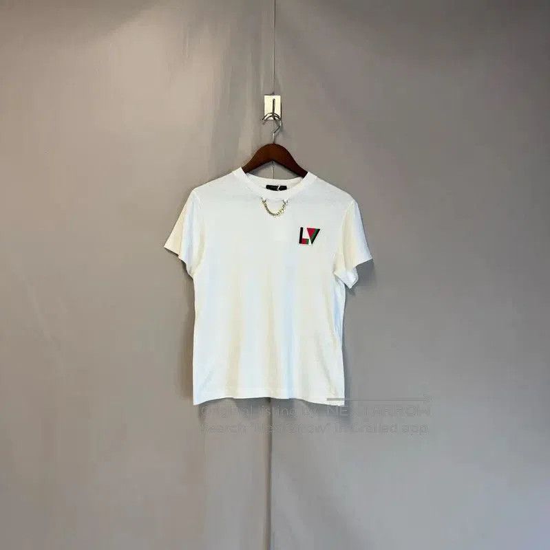 Louis Vuitton Louis Vuitton Women's White Cotton T. Size XS / US 0-2 / IT 36-38 - 1 Thumbnail
