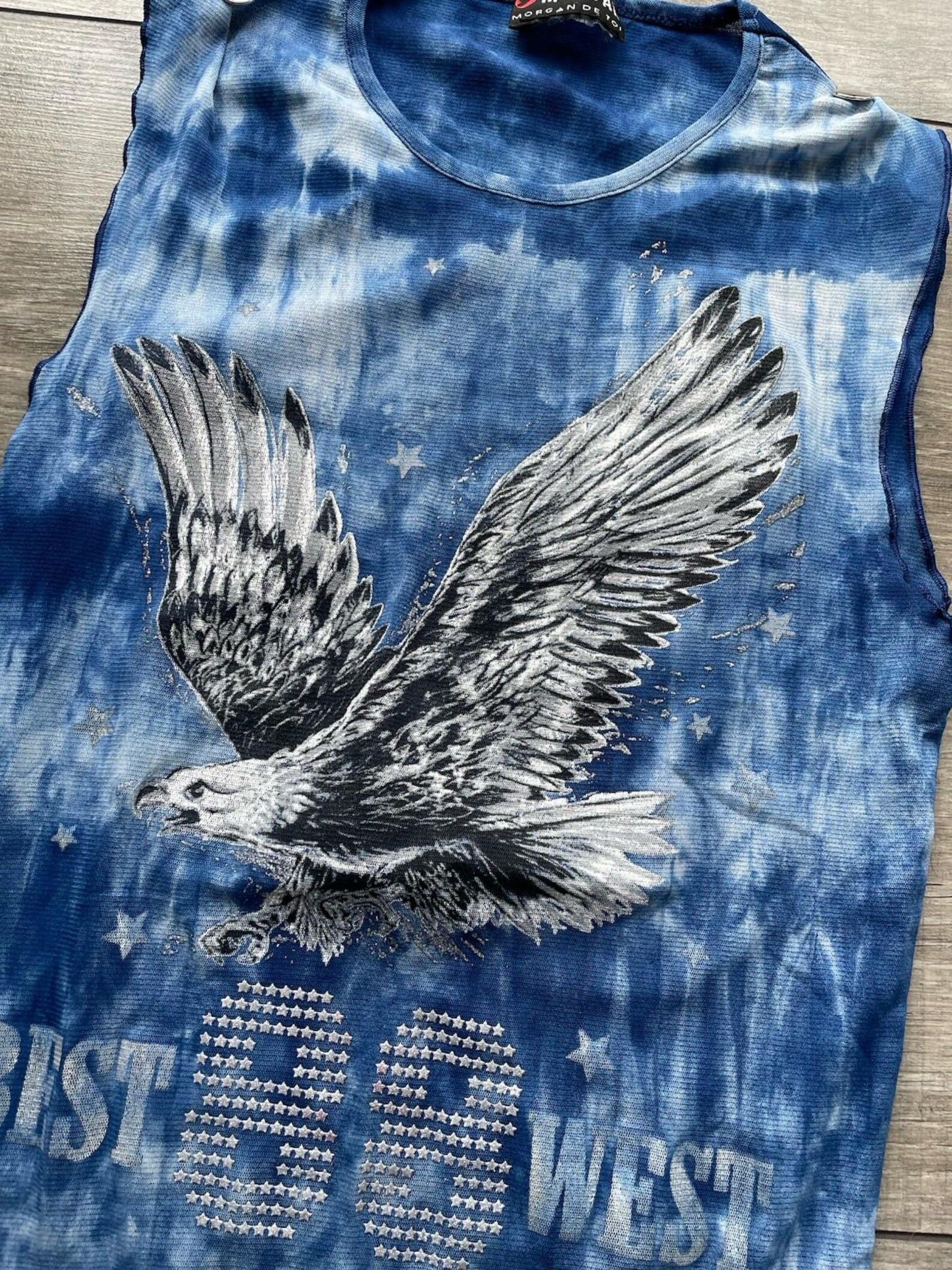 Other Y2K Morgan de Toi Tie-Dye Tank | Eagle Graphic M Size M / US 6-8 / IT 42-44 - 7 Thumbnail