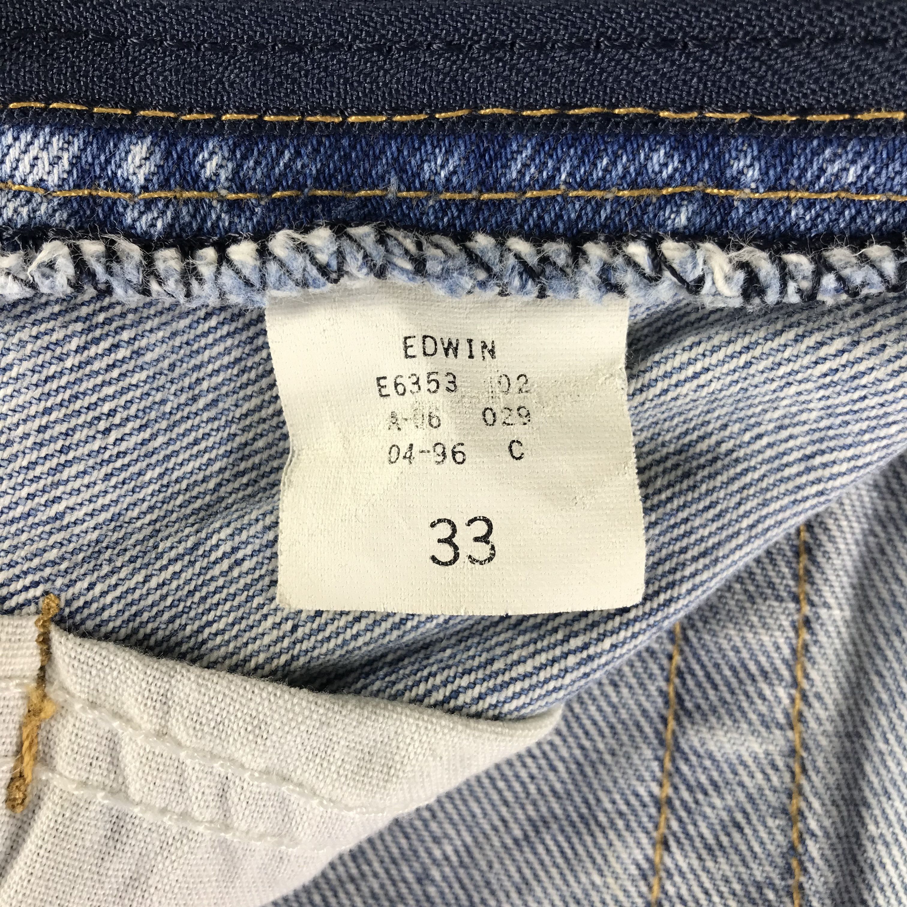 Edwin Vintage Edwin USA Jeans Distressed Denim KJ3377 Size US 31 - 12 Thumbnail