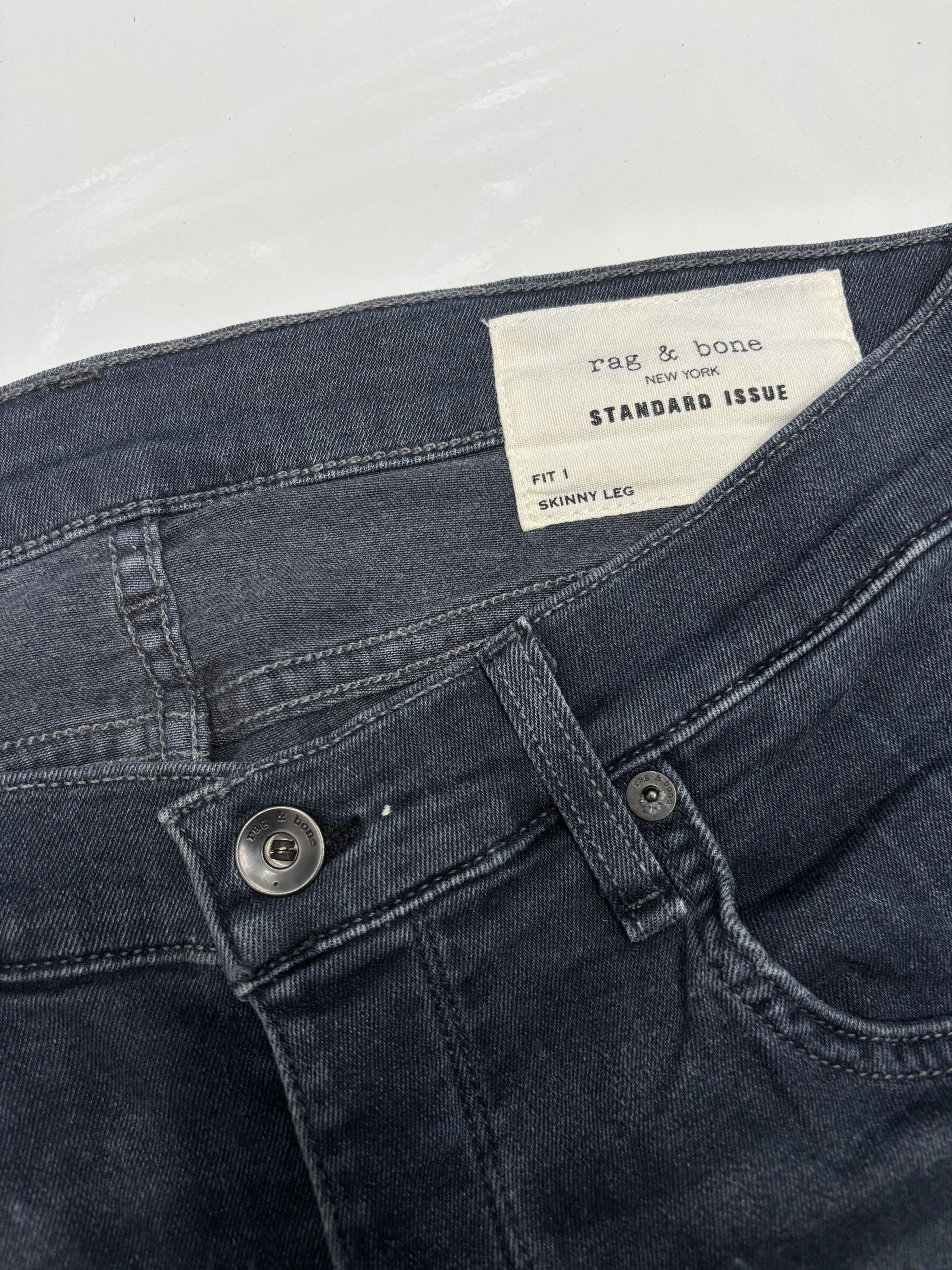 Rag & Bone 💥RAG & BONE FIT 1 SKINNY LEG JEANS FADED Size US 30 / EU 46 - 11 Thumbnail