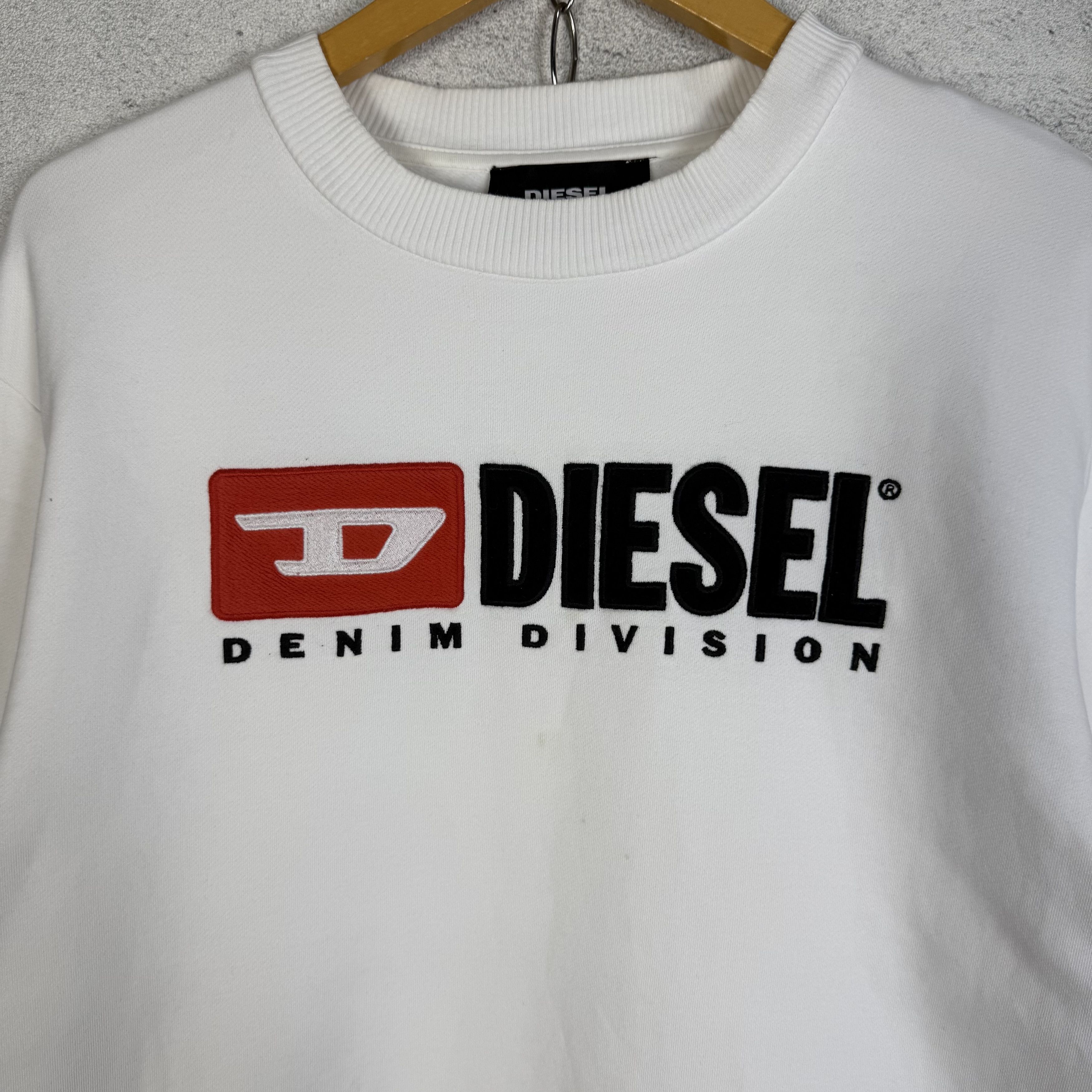 Diesel Diesel Denim Division Sweatshirt Crewneck Size US S / EU 44-46 / 1 - 2 Thumbnail