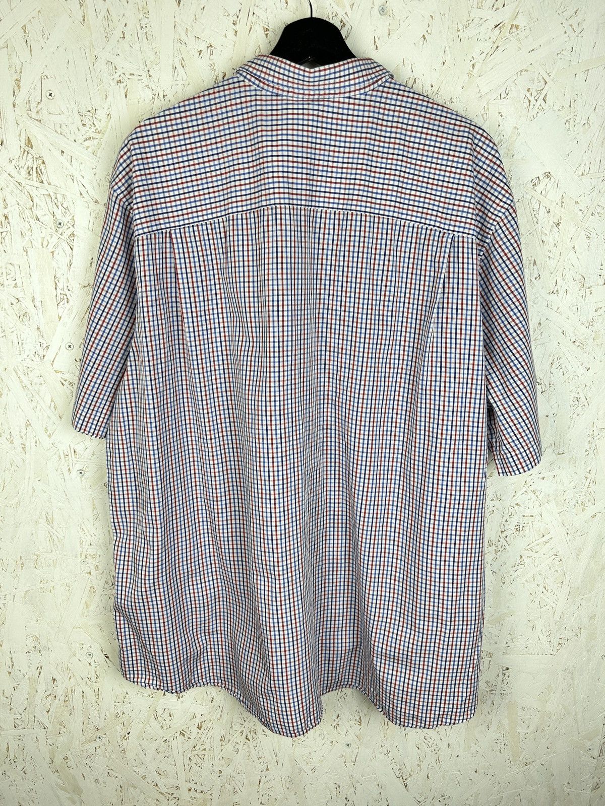 Burberry 90s Burberry London Checkered Basic Short Sleeve Shirt Size US XXL / EU 58 / 5 - 6 Thumbnail