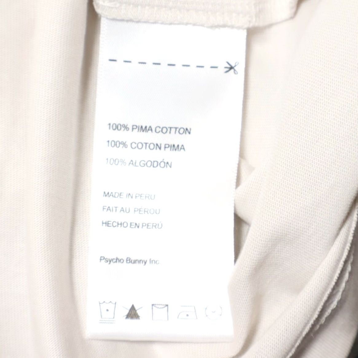 Psycho Bunny Psycho Bunny Barrington Hills Solid T-Shirt Linen Men's L Shirt Mens Linen Psycho Bunny Barrington Hills Solid T-Shirt L Size US L / EU 52-54 / 3 - 8 Thumbnail