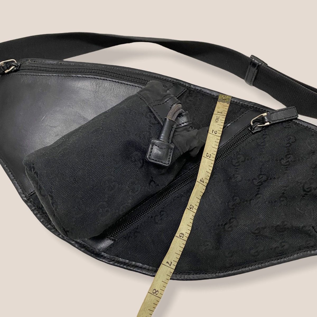 Gucci ‼️LASTDROP‼️ GUCCI GG BELT WAIST BAG WITH WATER BOTTLE HOLDER Size ONE SIZE - 18 Thumbnail