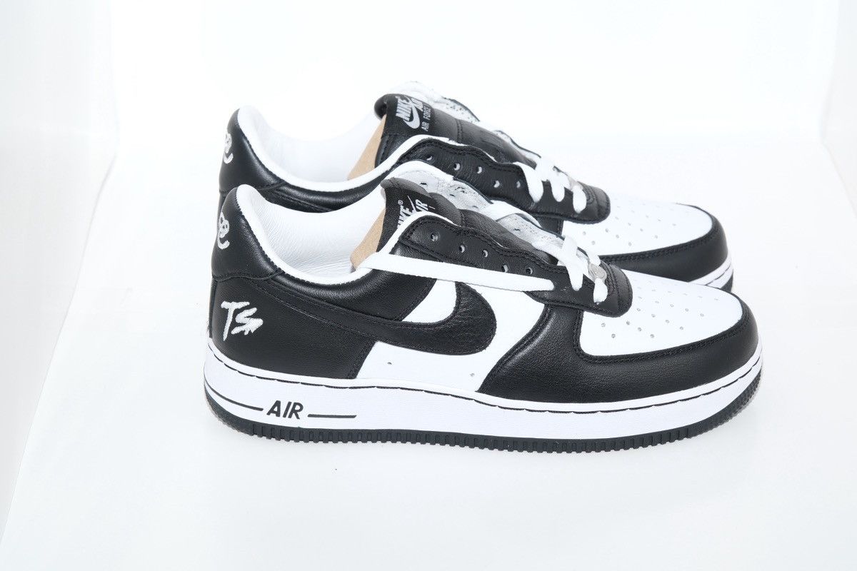 Nike Nike Air Force 1 Low x Terror Squad Black White Size 8.5 Size US 8.5 / EU 41-42 - 3 Thumbnail