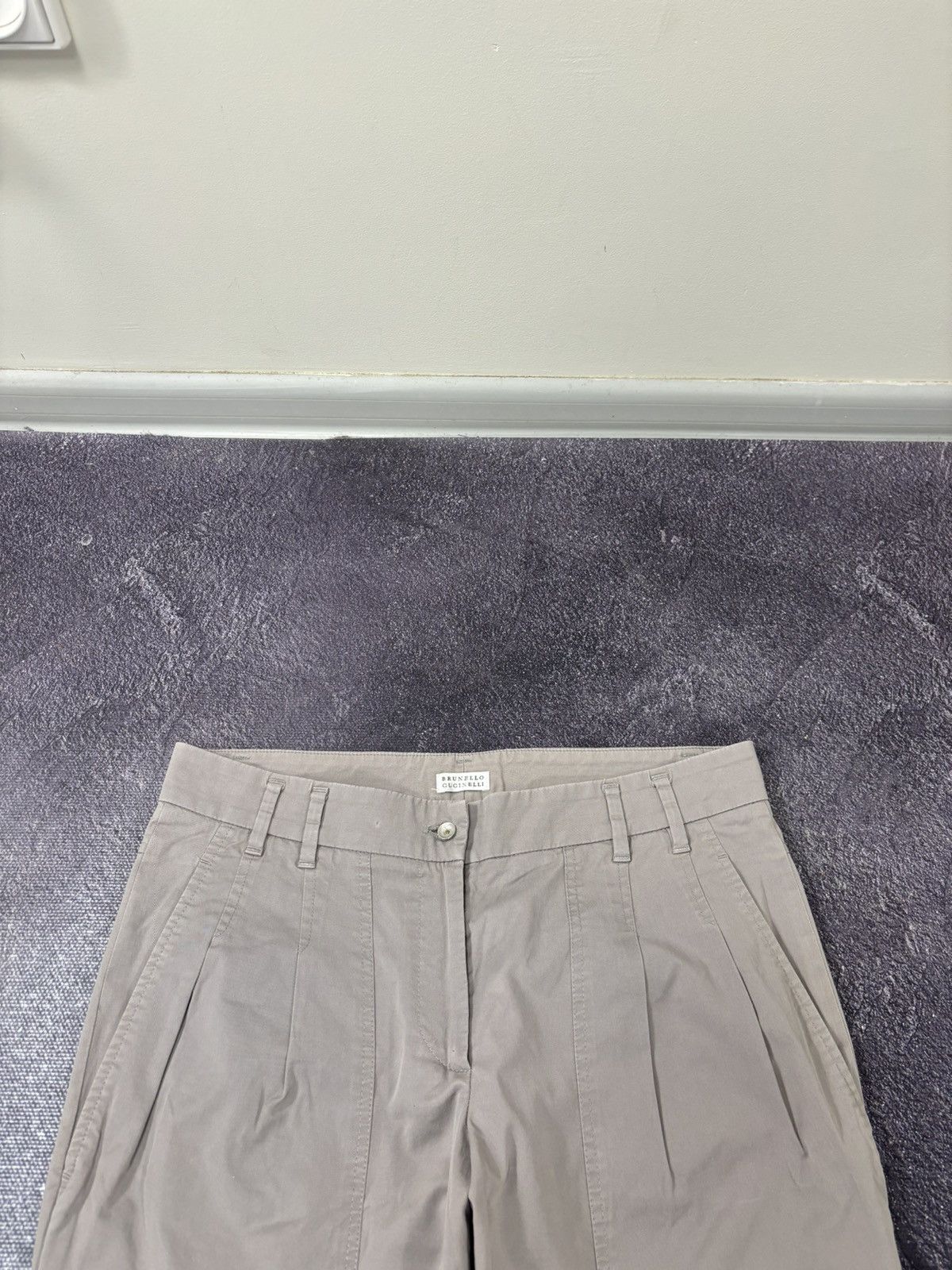 Brunello Cucinelli Brunello Cucinelli Women’s Rare Luxury Pants Trousers Size 30" / US 8 / IT 44 - 12 Thumbnail