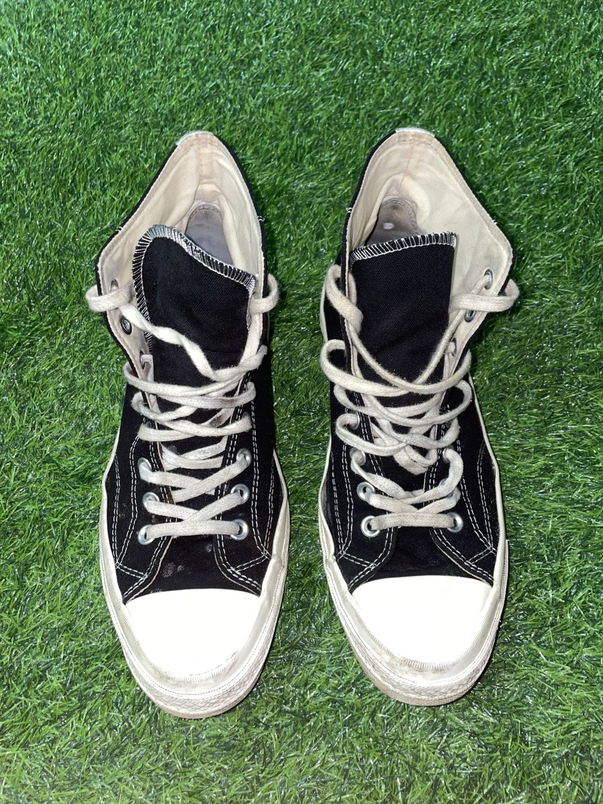 CDG by Comme des Garcons × Comme des Garcons PLAY Cdg Comme Des Garçons Converse Size M9 W11 Size US 9 / EU 42 - 3 Thumbnail