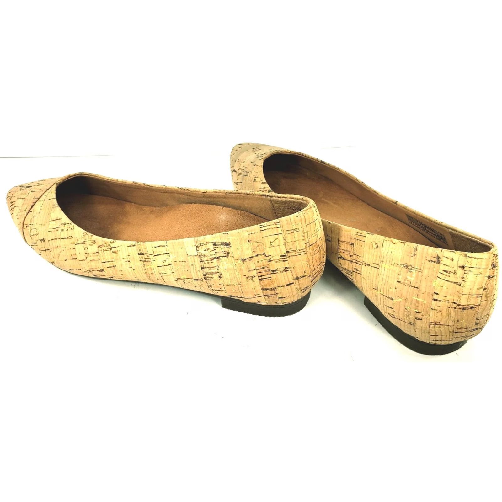 Vionic Vionic 359 Cabello Cork Pointed Toe Orthotic Flats Women's Sz 9M Size US 7 / IT 37 - 5 Thumbnail