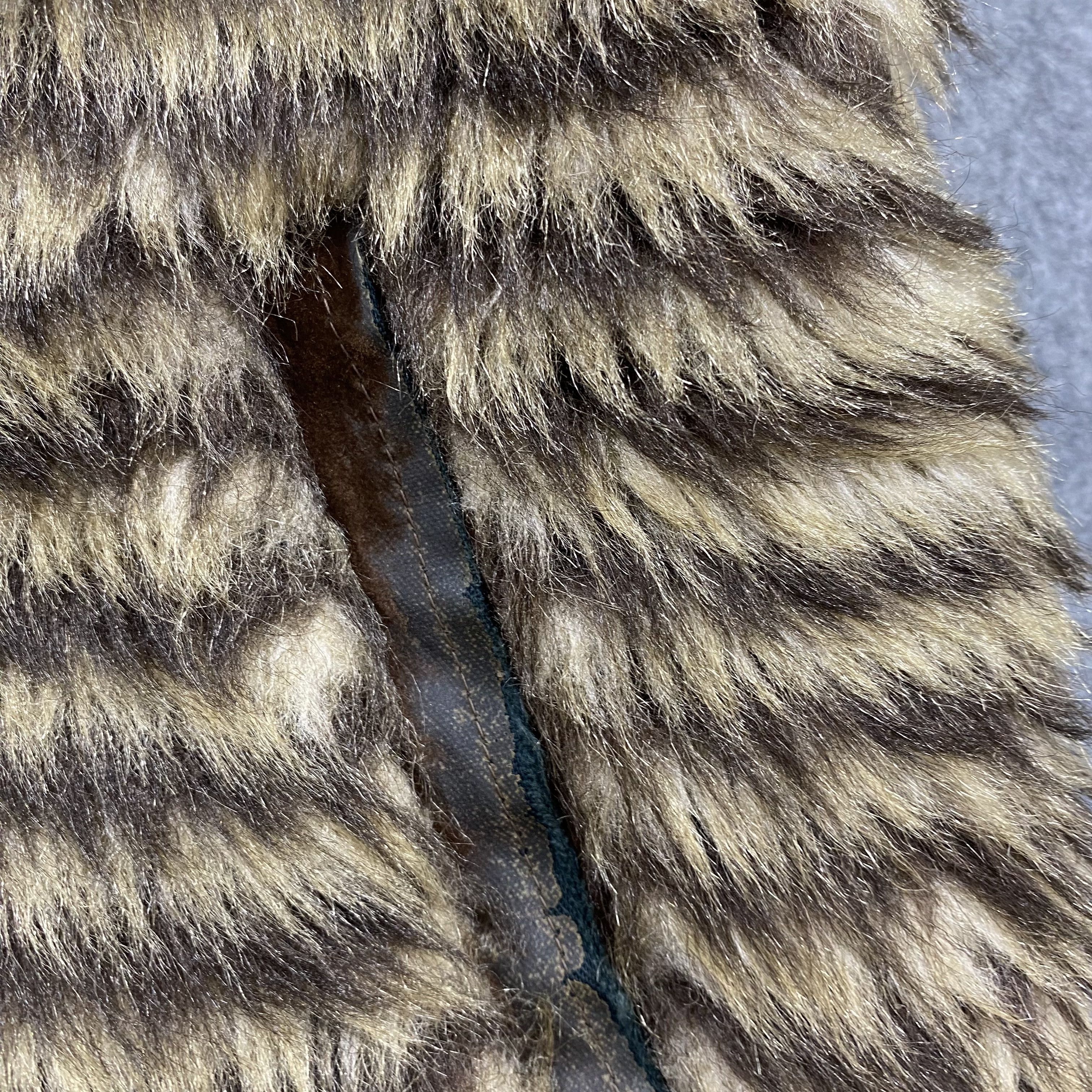 Issey Miyake Vintage 90s RIVER JAC Faux Fur Tiger Striped Jacket-J530 Size US M / EU 48-50 / 2 - 18 Thumbnail