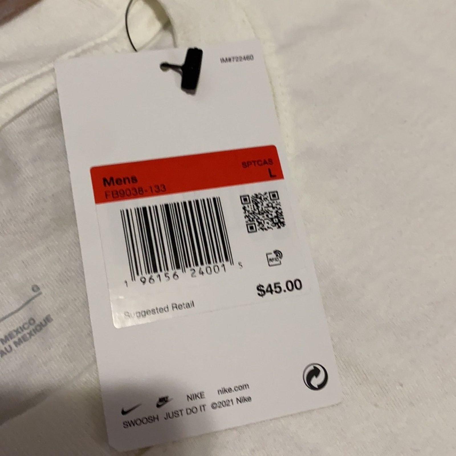 Nike Give Nike Short Sleeve Size US L / EU 52-54 / 3 - 3 Thumbnail