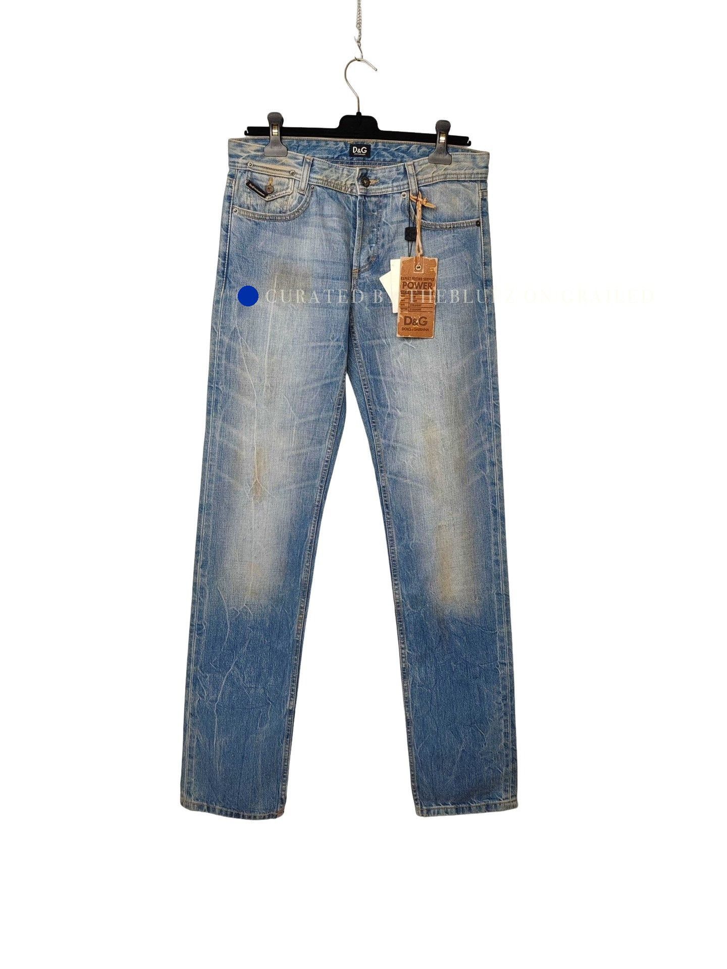 Dolce & Gabbana Blue Denim Jeans Size 30 Size US 30 / EU 46 - 1 Thumbnail