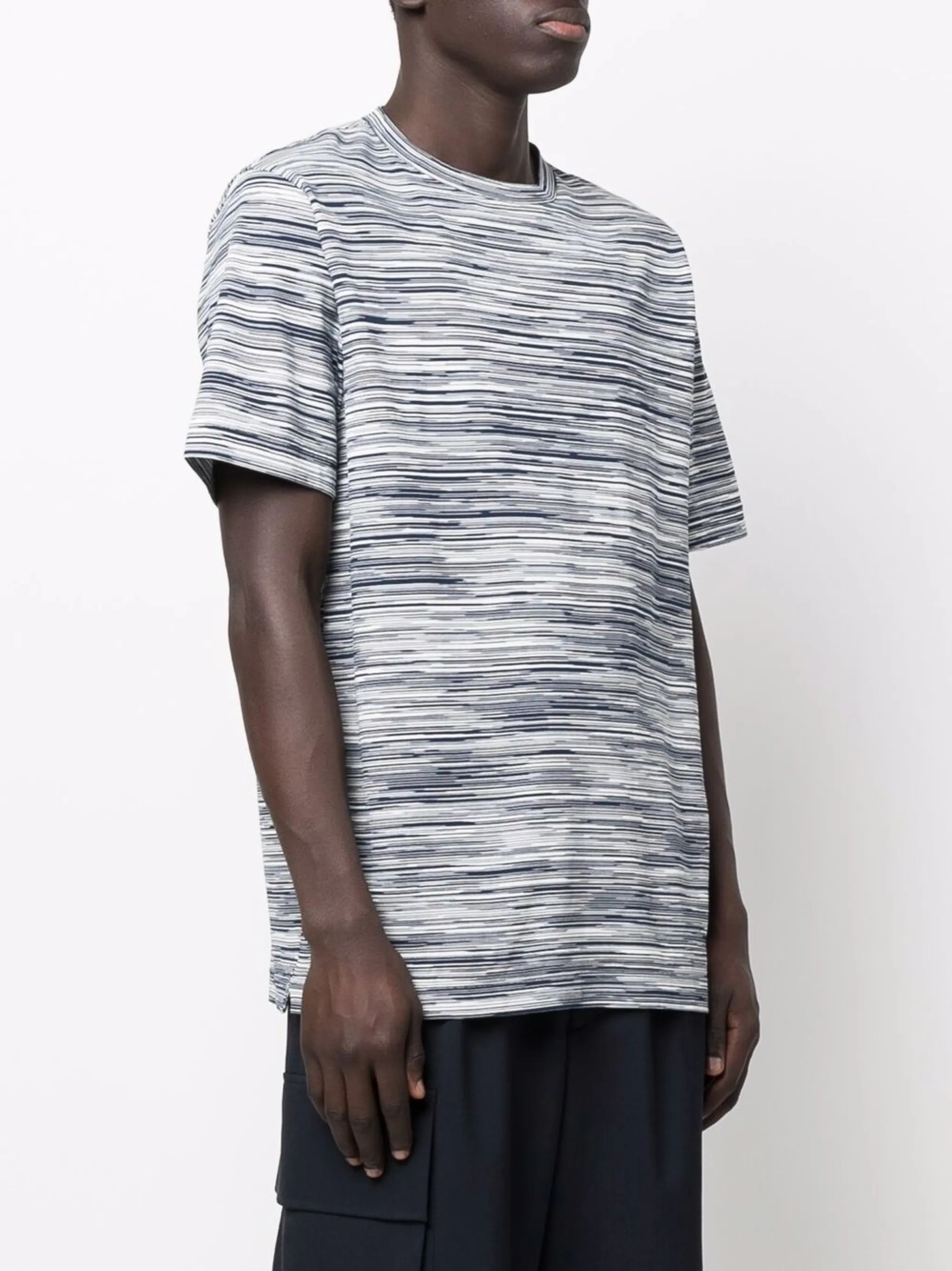 Missoni o1y0225 Crewneck T-Shirt in Multicolor Size US XXL / EU 58 / 5 - 3 Thumbnail