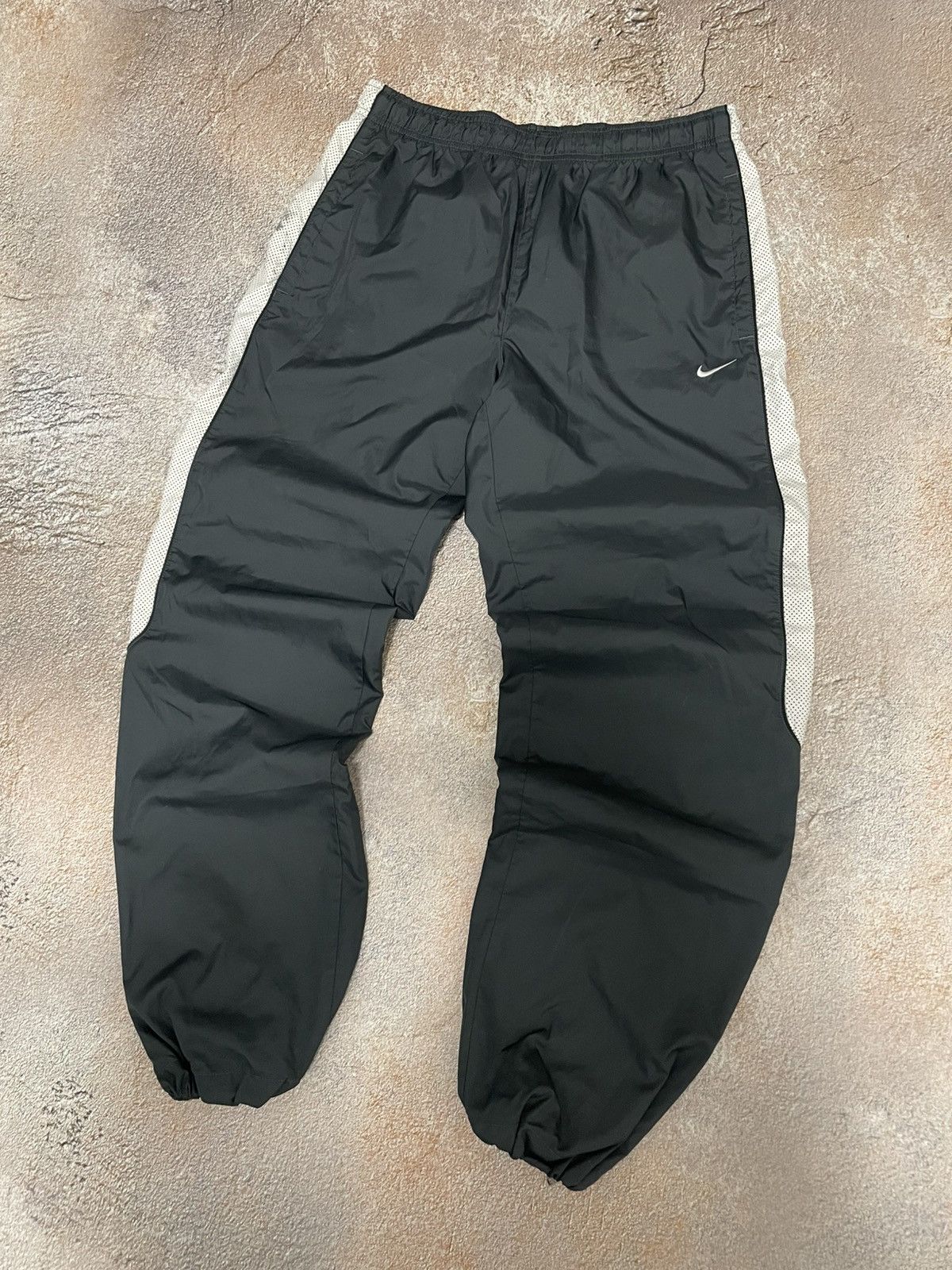 Nike Vintage Nike Small Swoosh Drill Track Pants Size US 32 / EU 48 - 2 Thumbnail