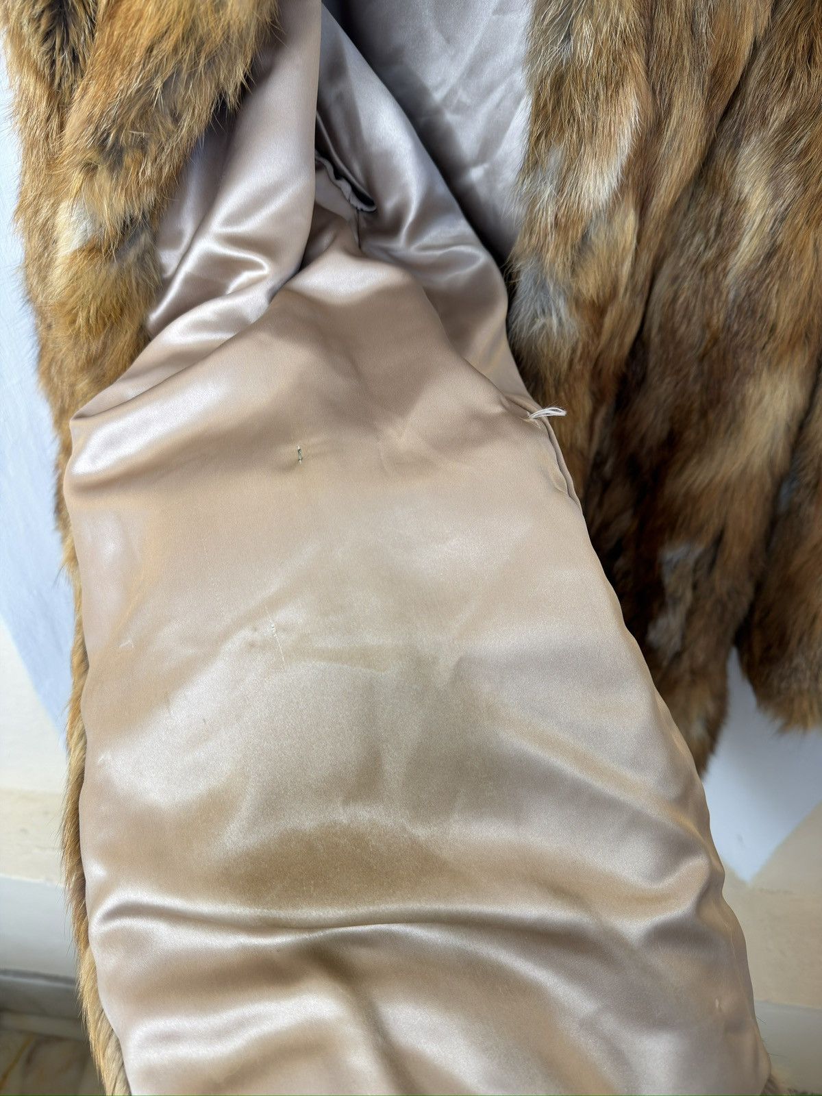Jean Paul Gaultier Rare Archive 90s JPG Classique Patchwork Fox Fur Coat Size M / US 6-8 / IT 42-44 - 14 Thumbnail