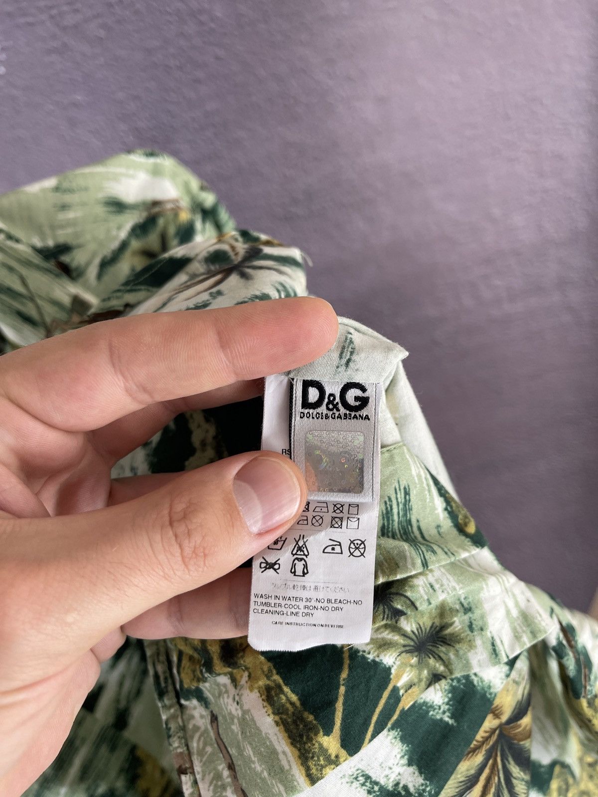 Dolce & Gabbana Dolce & Gabbana BRAD Hawaiian ls shirt surfing floral Size US M / EU 48-50 / 2 - 12 Thumbnail
