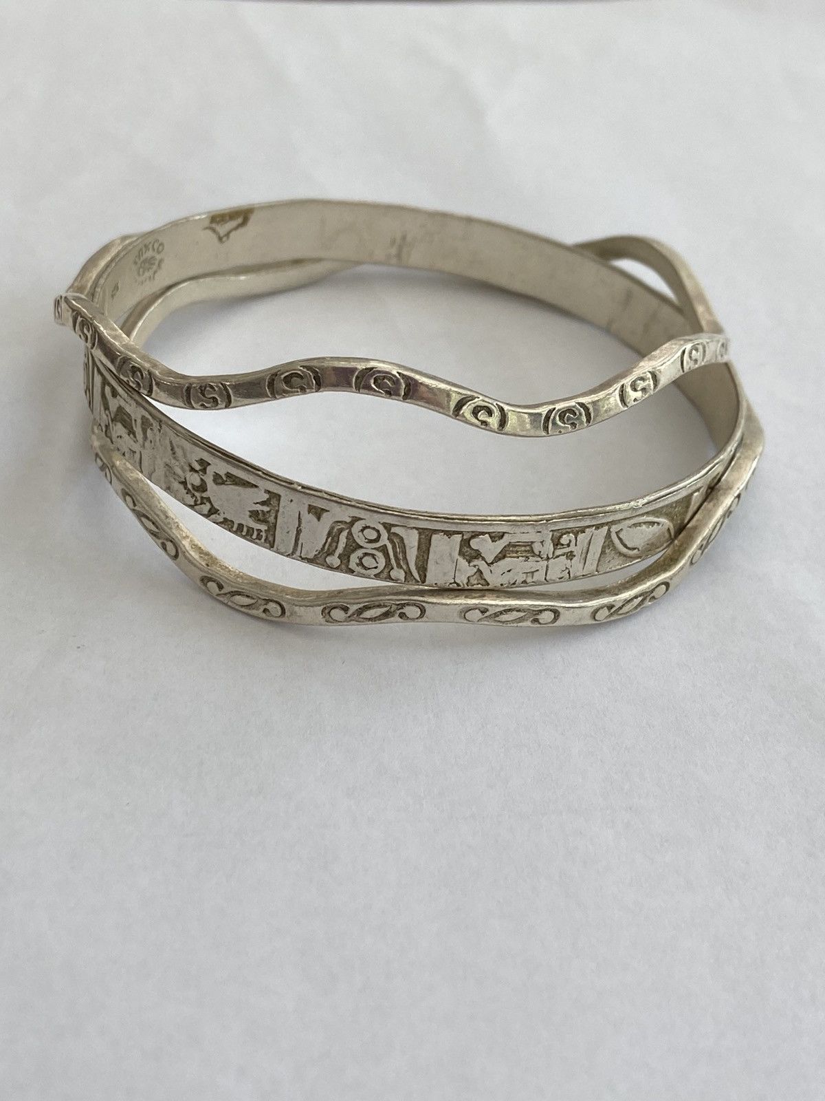 Other .925 sterling silver 3 pieces bracelets. Size ONE SIZE - 1 Thumbnail