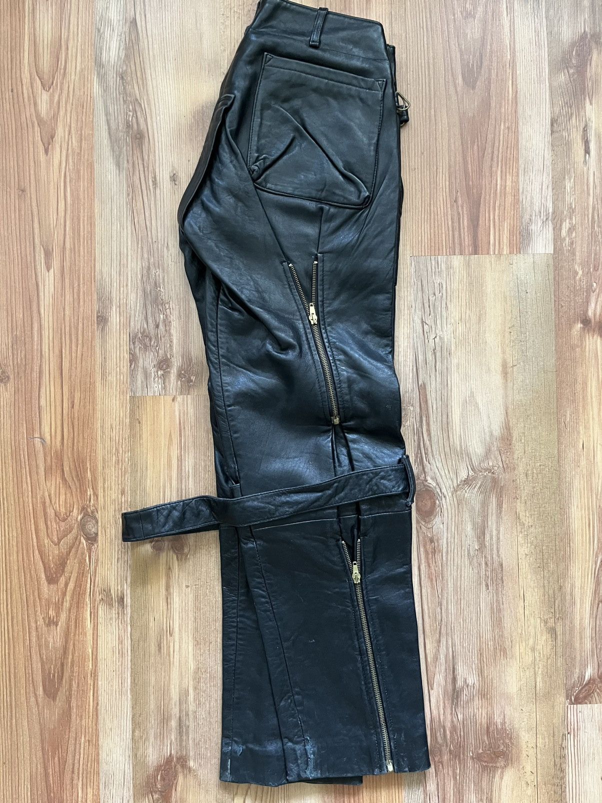 Vivienne Westwood Vivienne Westwood Leather bondage trousers Size US 28 / EU 44 - 8 Thumbnail