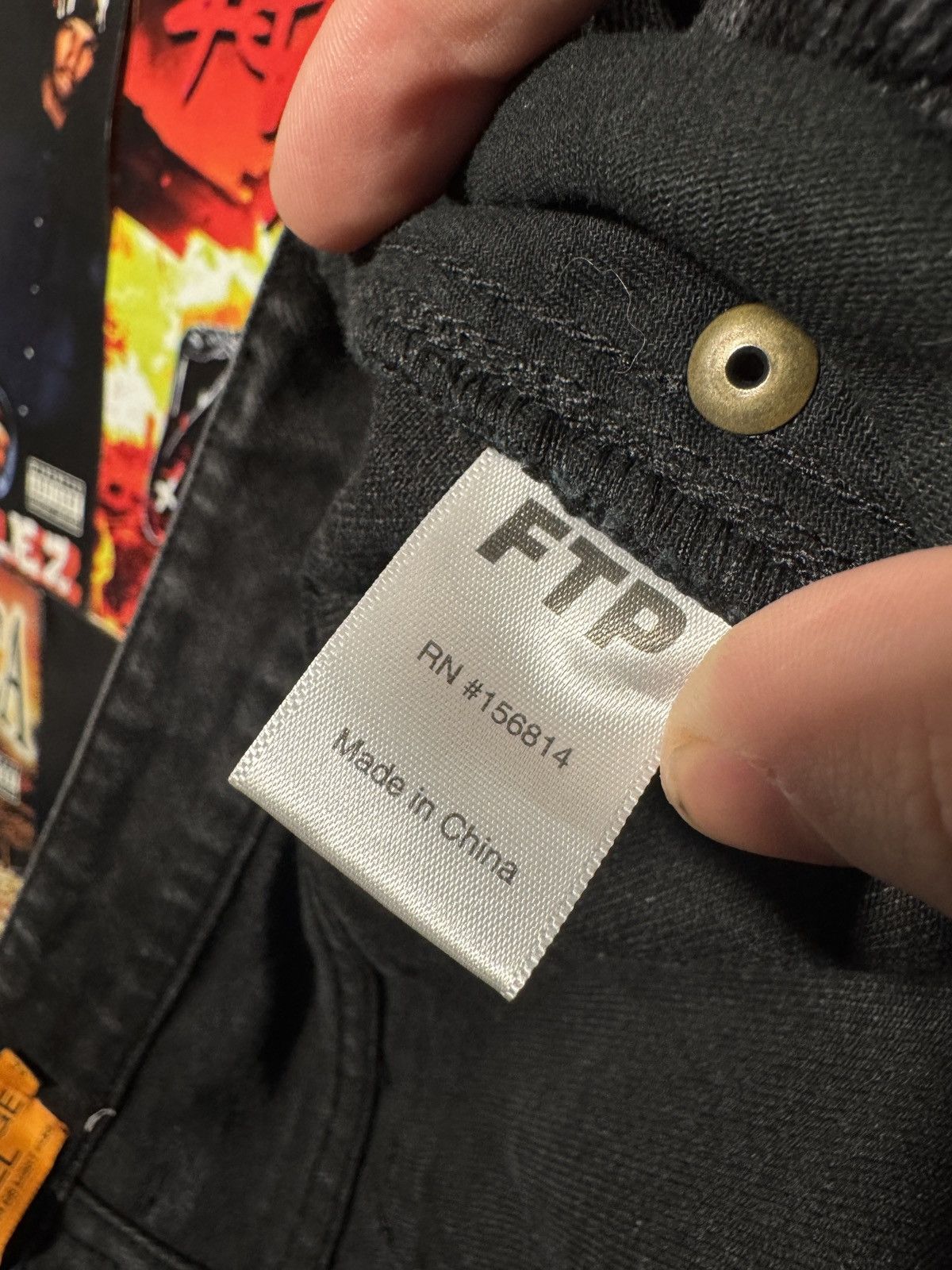 Fuck The Population FTP Bullet Hole Jeans Size US 32 / EU 48 - 7 Thumbnail
