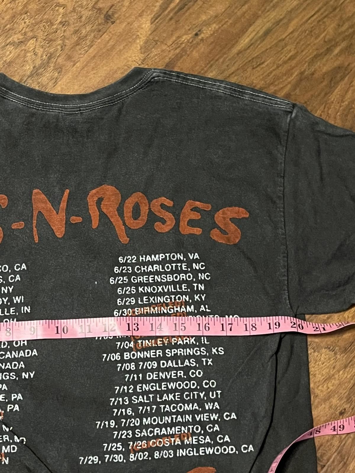 Designer Guns N Roses Skeleton Tour Graphic Tee Band Shirt M NWOT Size US M / EU 48-50 / 2 - 8 Thumbnail