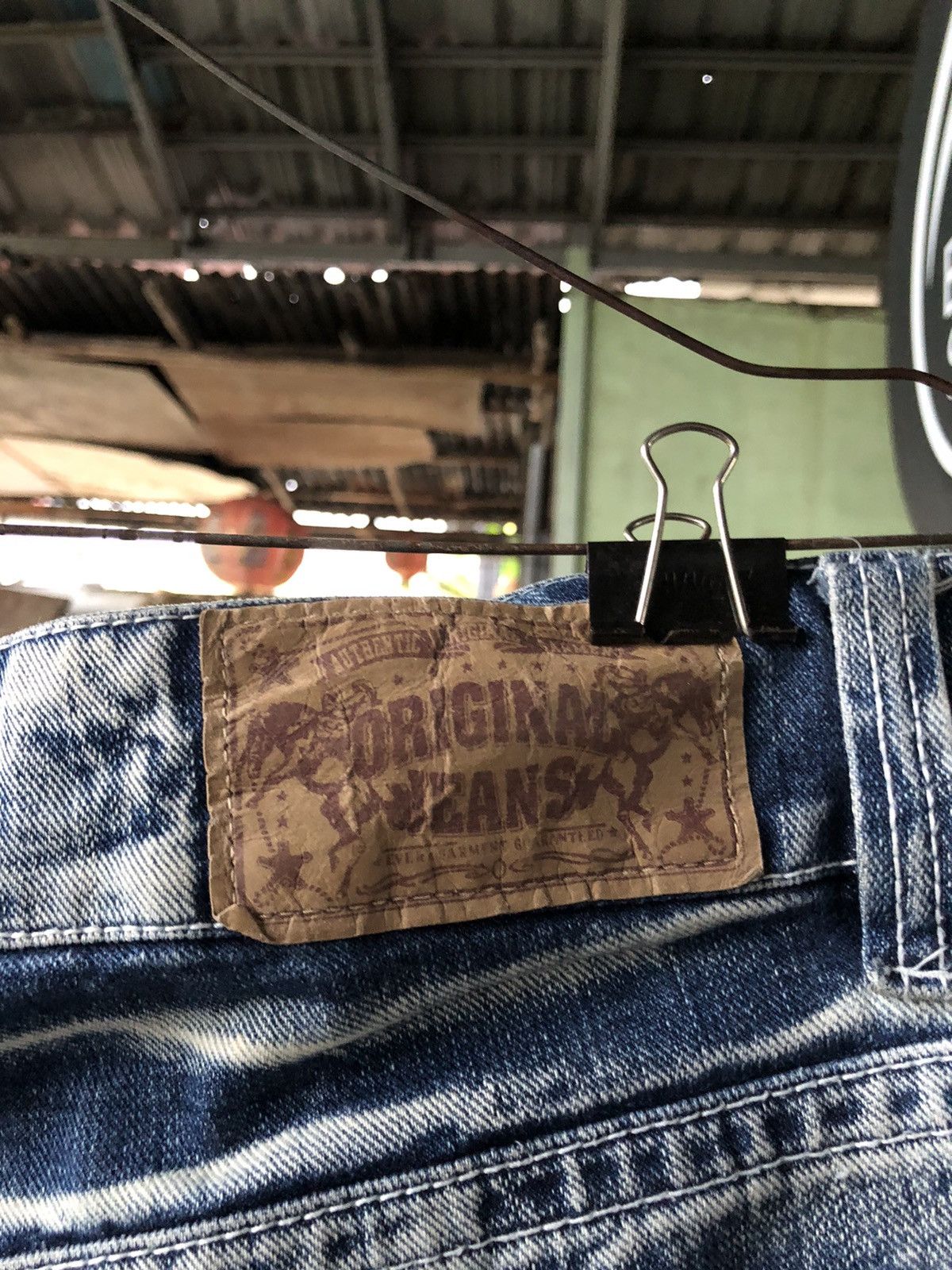 Hysteric Glamour × Japanese Brand × Seditionaries The Vintage Standard Design Honeycomb Denim Pants Size US 31 - 5 Thumbnail