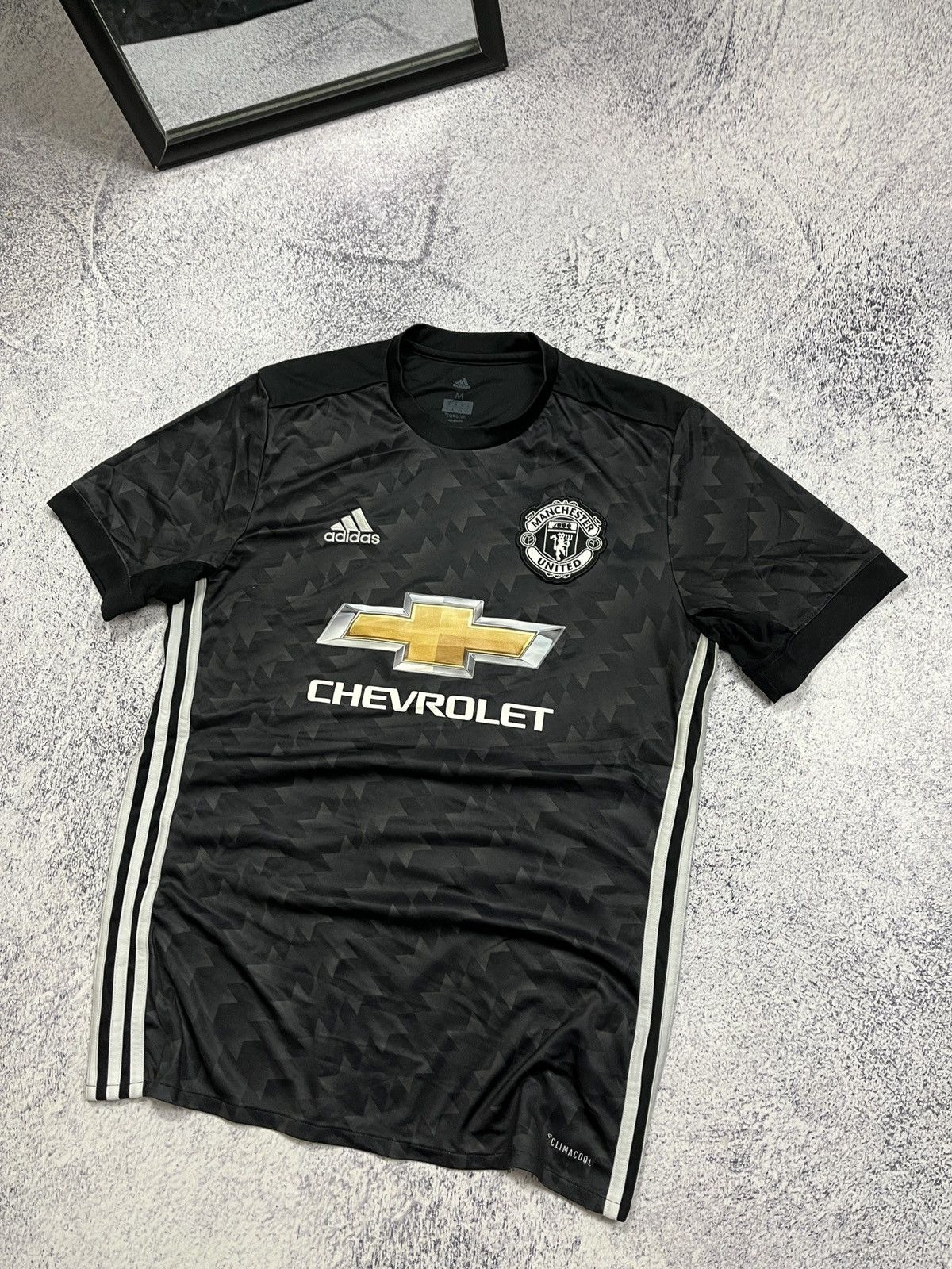 Adidas Adidas Manchester United 2017 Away Soccer Jersey Football Size US M / EU 48-50 / 2 - 3 Thumbnail