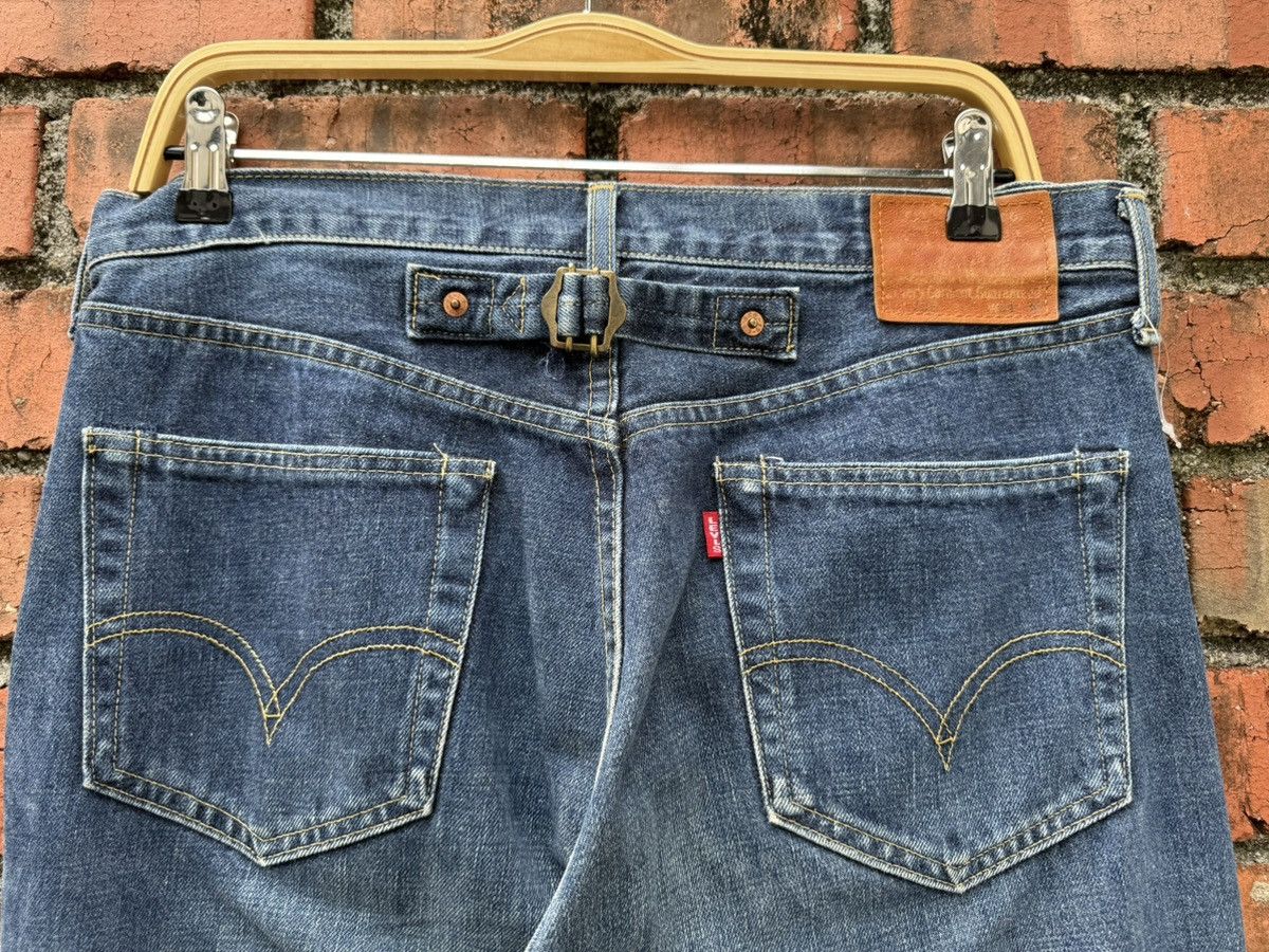 Levi's Vintage Clothing W33x34 Vintage levi’s 702 redline buckle back denime Size US 33 - 5 Thumbnail