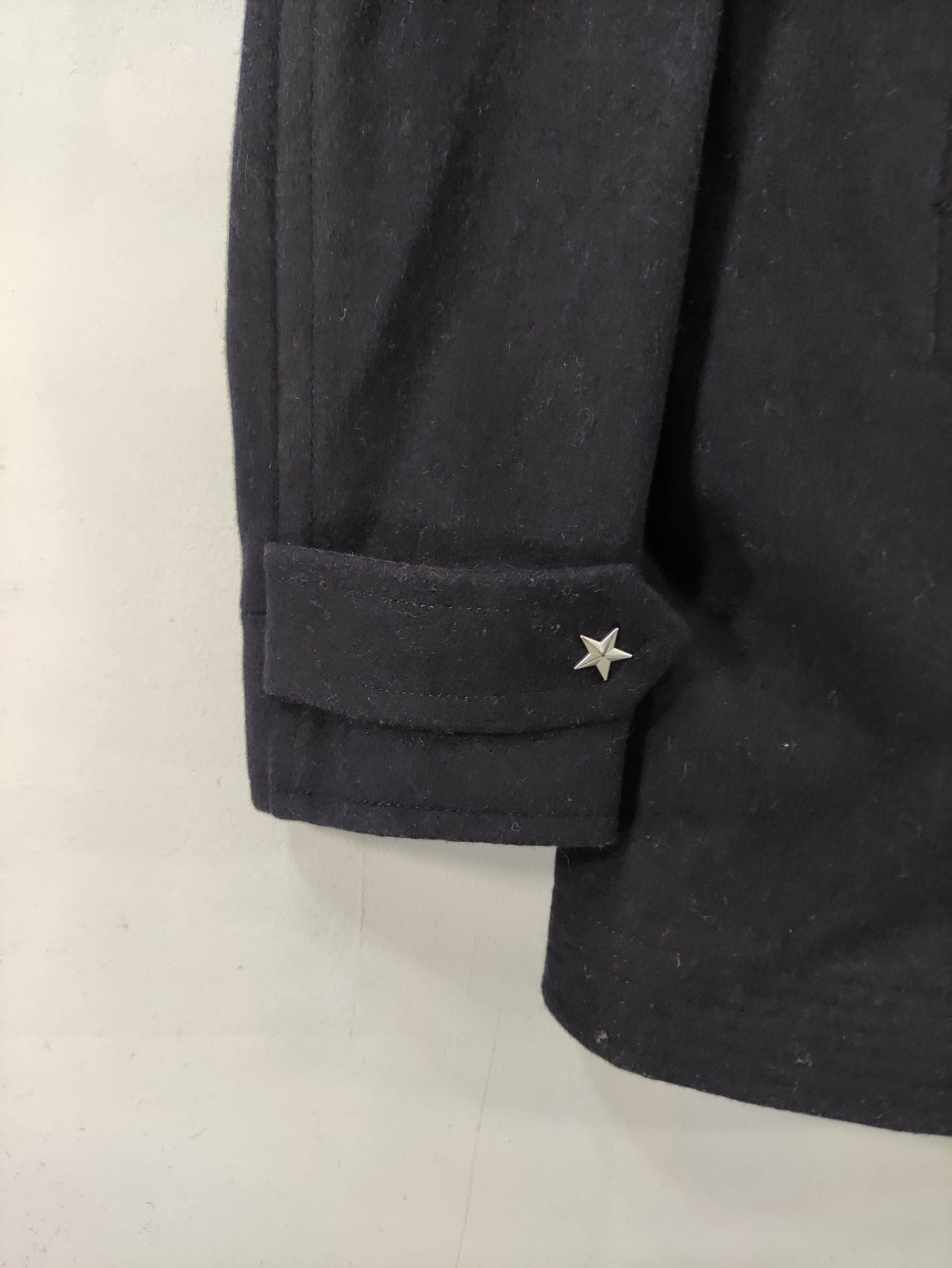 Japanese Brand Vintage N.G.A.C Kazuhiro Takakura Wool Coat Jacket Size US M / EU 48-50 / 2 - 2 Thumbnail