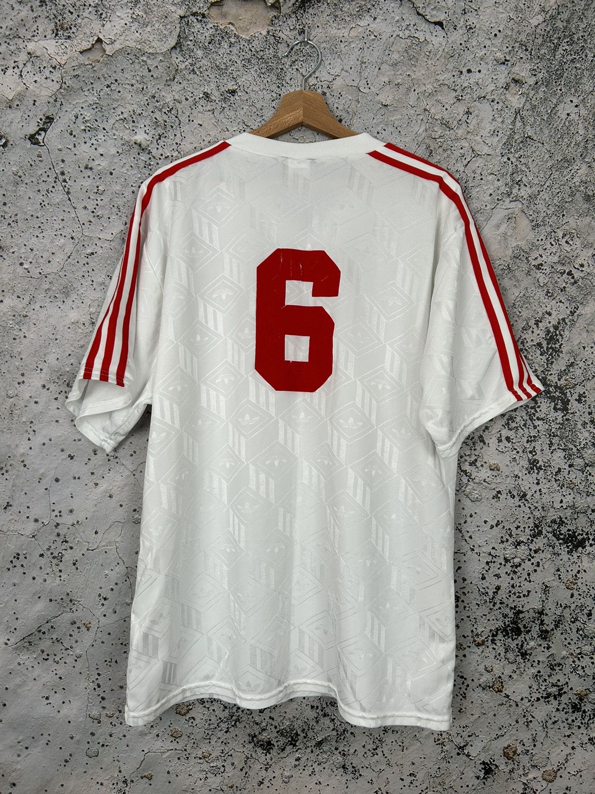 Adidas Vintage Adidas Soccer Jersey Football 90s Rare Sportswear Size US L / EU 52-54 / 3 - 5 Thumbnail