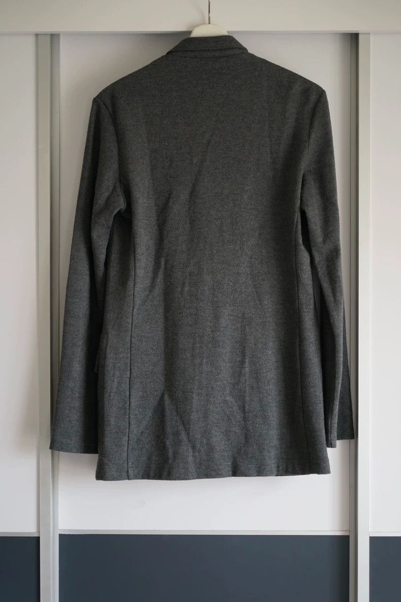 Yohji Yamamoto Yohji Yamamoto Yohji Yamamoto Gray Wool Blazer Jacket Size US S / EU 44-46 / 1 - 2 Thumbnail