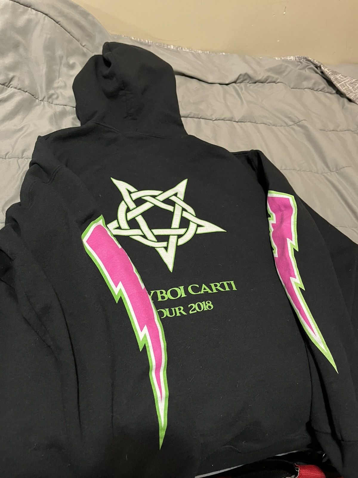 Playboi Carti Playboi Carti Neon Tour Hoodie Size US L / EU 52-54 / 3 - 5 Thumbnail