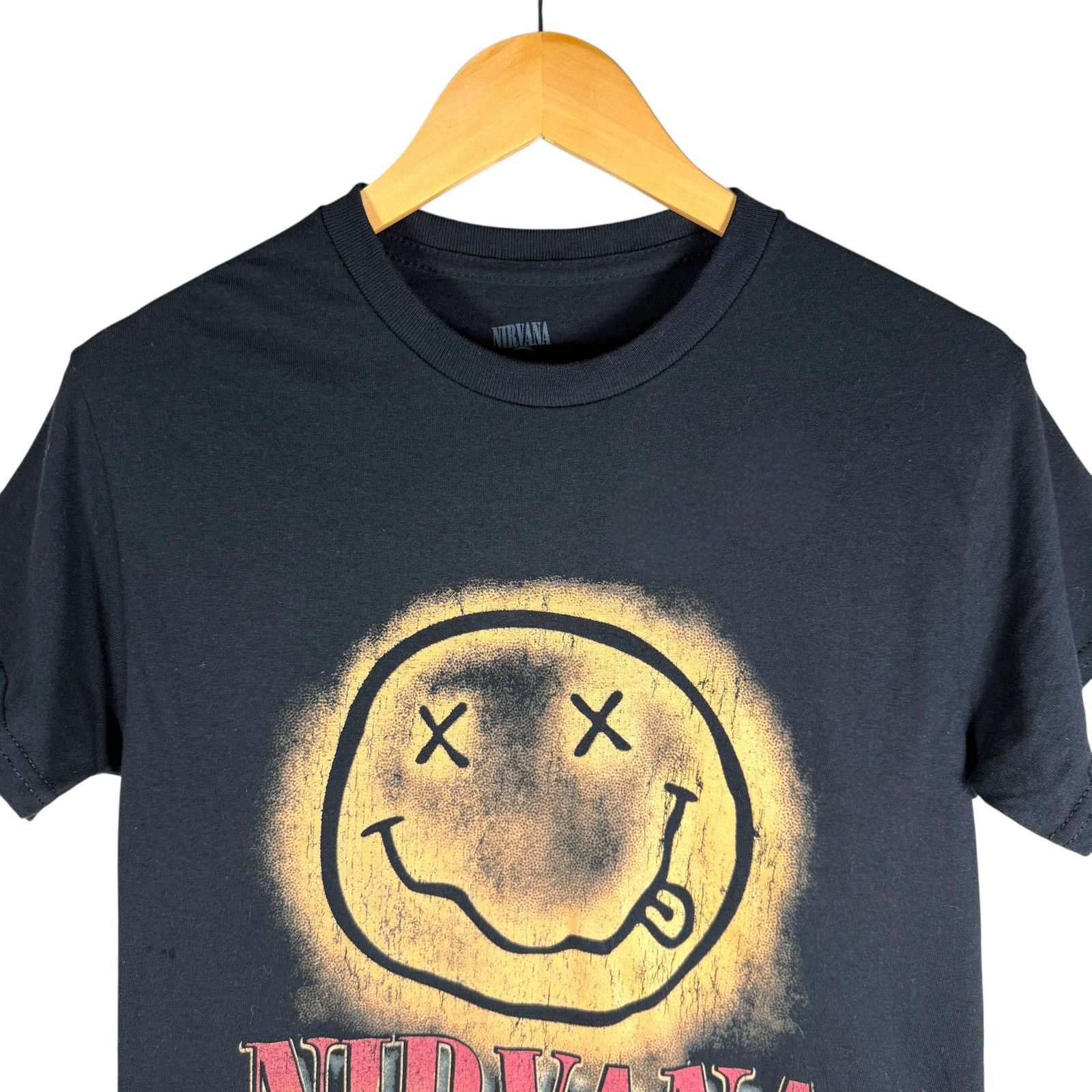 Nirvana Nirvana Official Merch Drippy Smiley T-shirt Men’s S - Rock Size US S / EU 44-46 / 1 - 3 Thumbnail