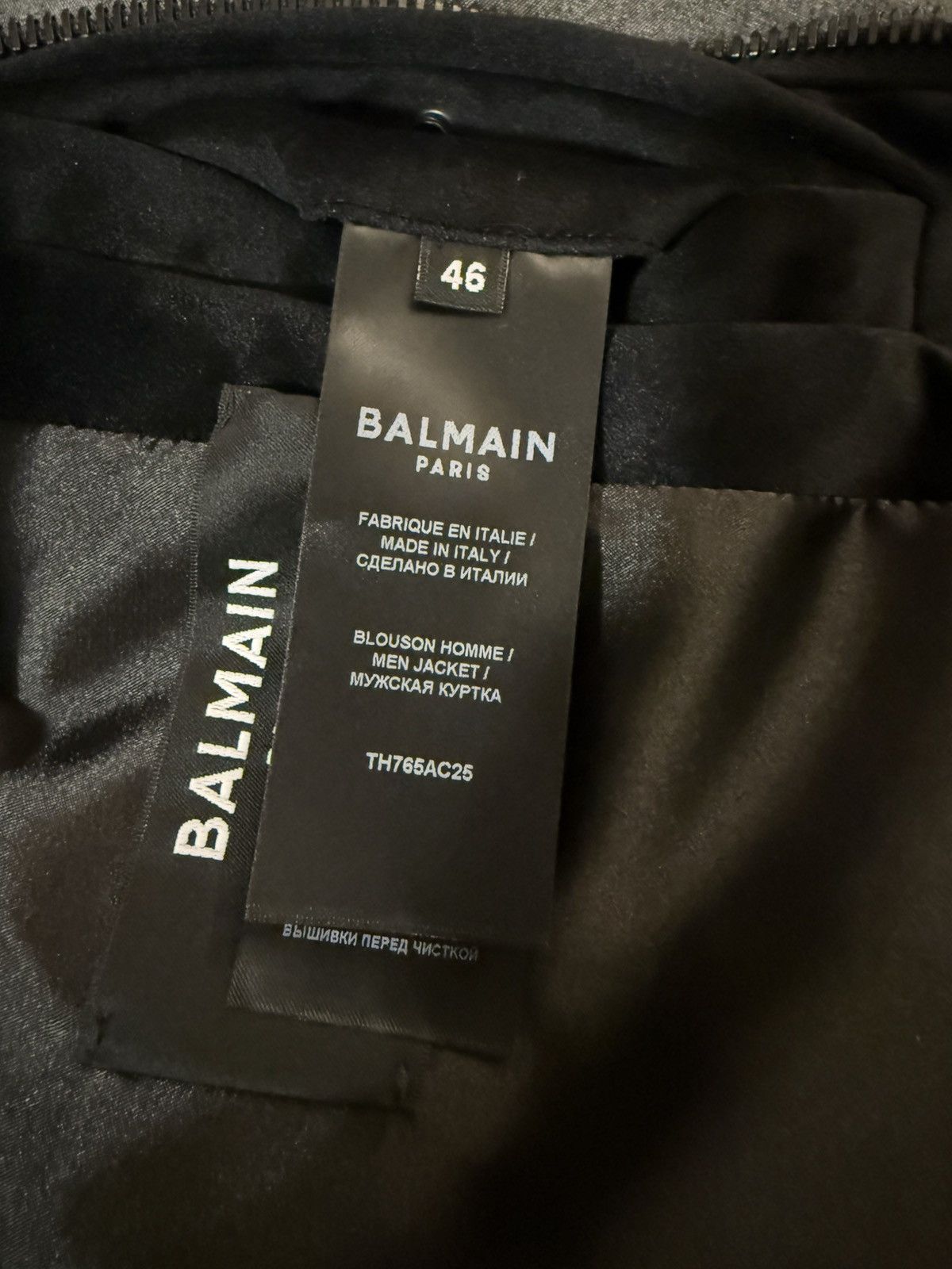 Balmain BALMAIN Baroque Embroidered Bomber Jacket Size US S / EU 44-46 / 1 - 7 Thumbnail