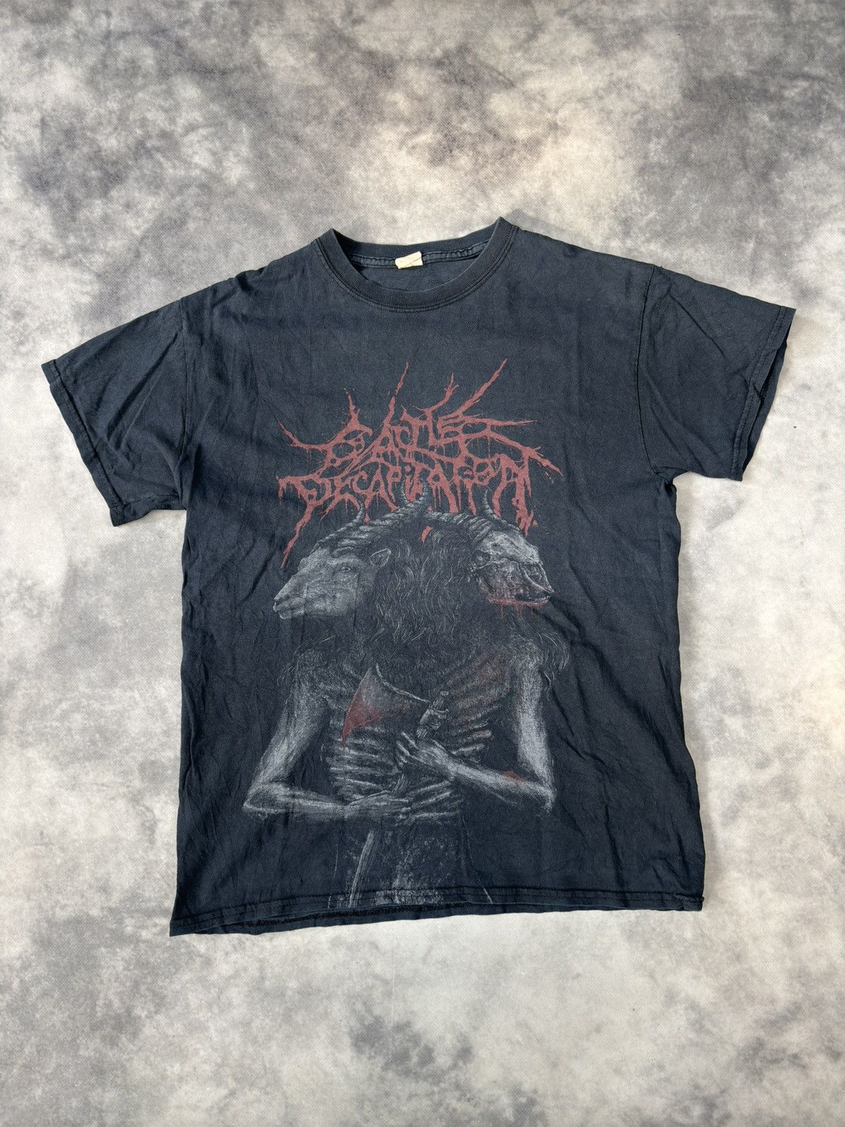 Band Tees Cattle Decapitation Horror Punk Rock Band T-Shirt Y2K 90s Size US M / EU 48-50 / 2 - 1 Thumbnail
