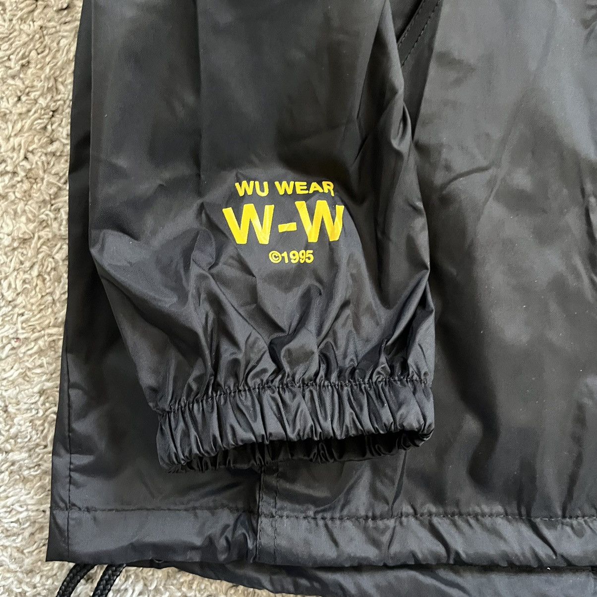 Wu-Tang Clan 🔴Wu-Wear Jacket Size 2XL Wu-Tang Hoodie Windbreaker Raekwon Size US XXL / EU 58 / 5 - 9 Thumbnail