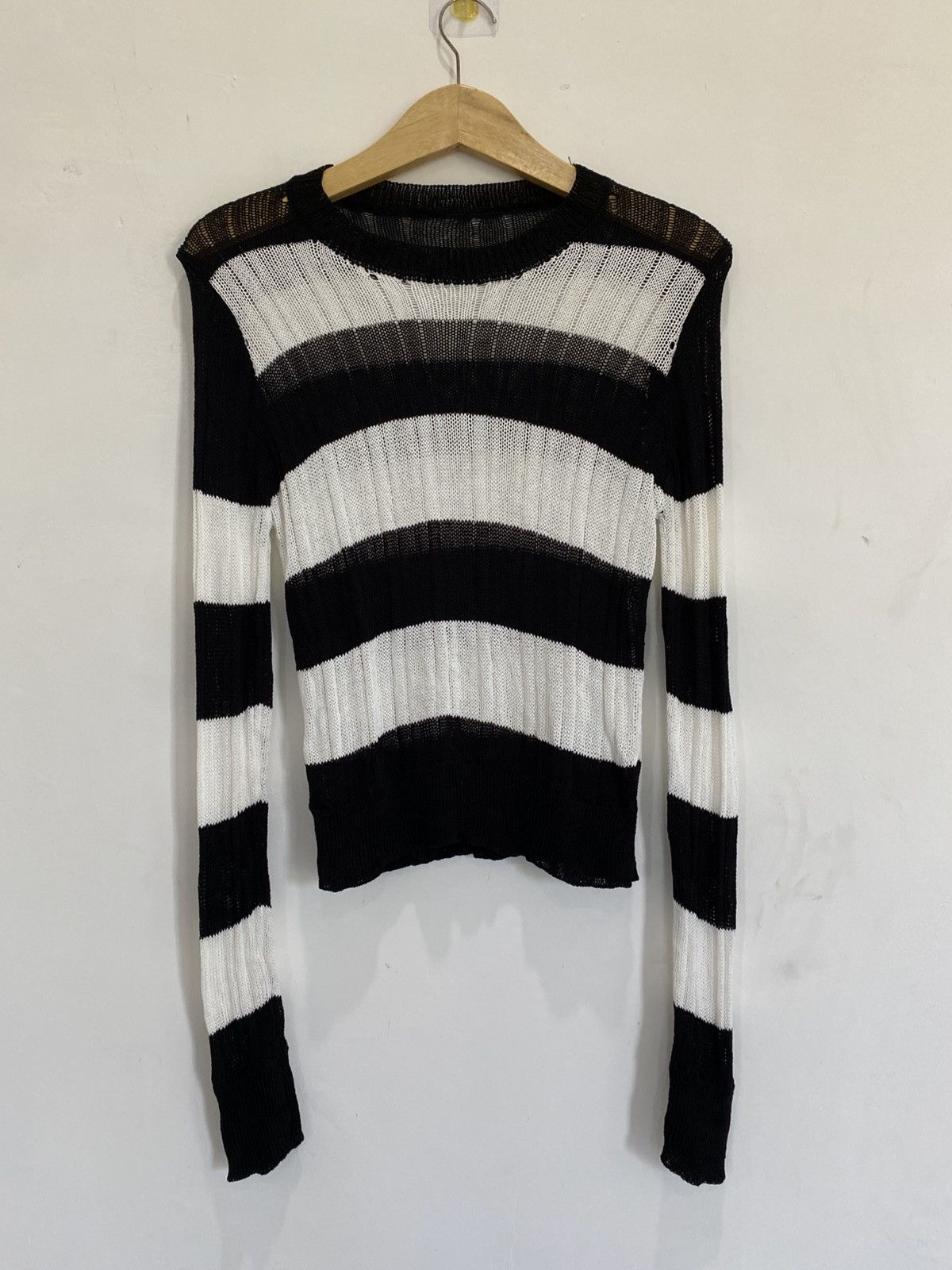 If Six Was Nine × Japanese Brand kurt cobain stripe knitted grunge style Size US S / EU 44-46 / 1 - 5 Thumbnail