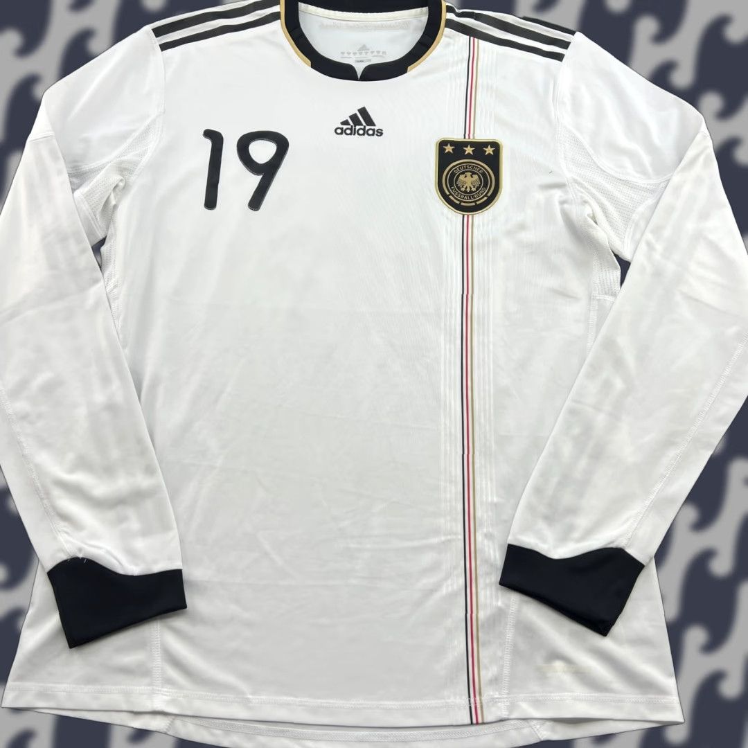 Adidas adidas Germany 2010 2011 Christian Schulz Home Football Jersey Mens XL White T-Shirt Jersey Sports Football Mens XL Size US XL / EU 56 / 4 - 1 Thumbnail