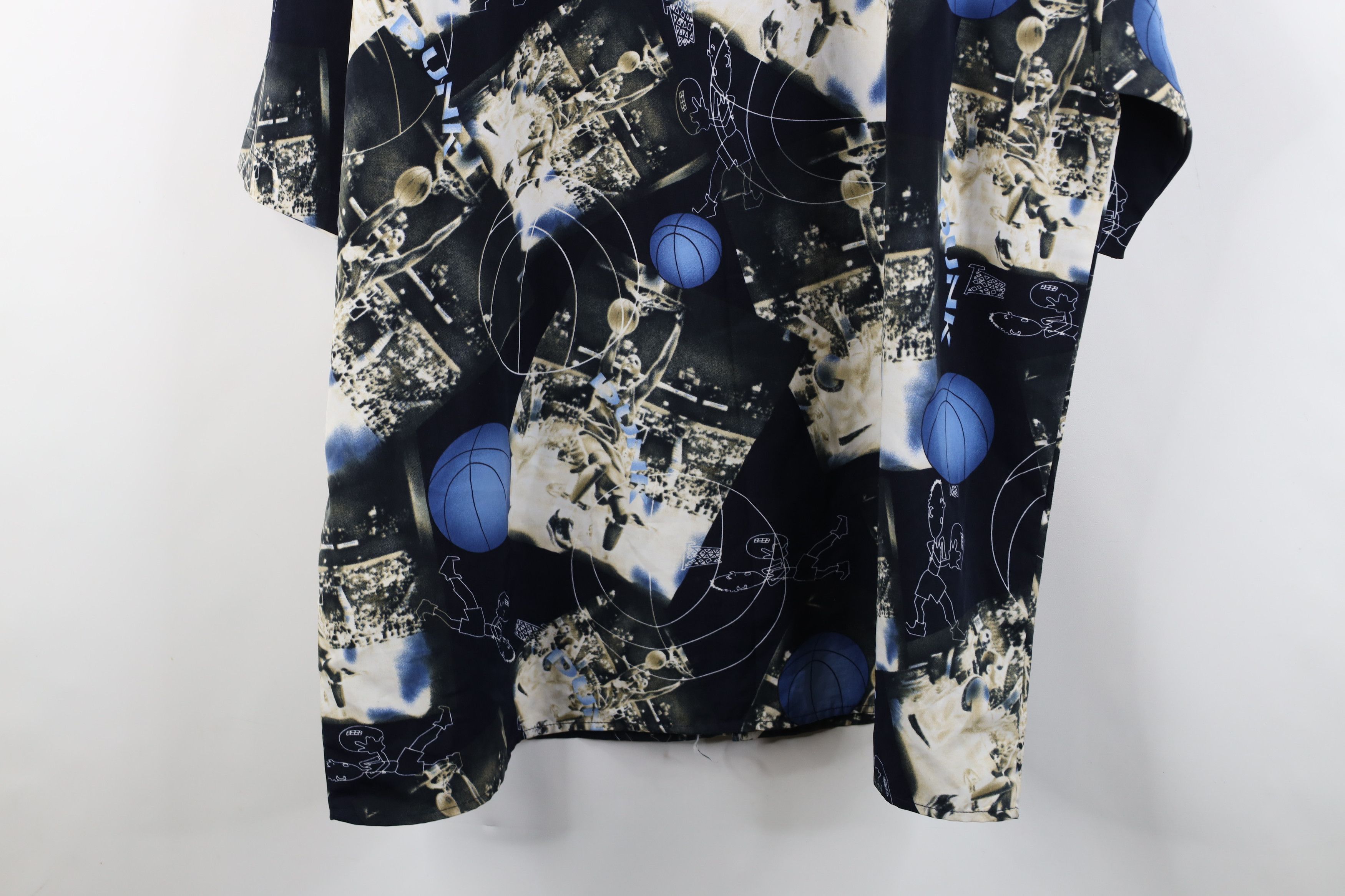 Vintage Vintage 90s Y2K Streetwear All Over Print Button Shirt Size US XXL / EU 58 / 5 - 11 Thumbnail
