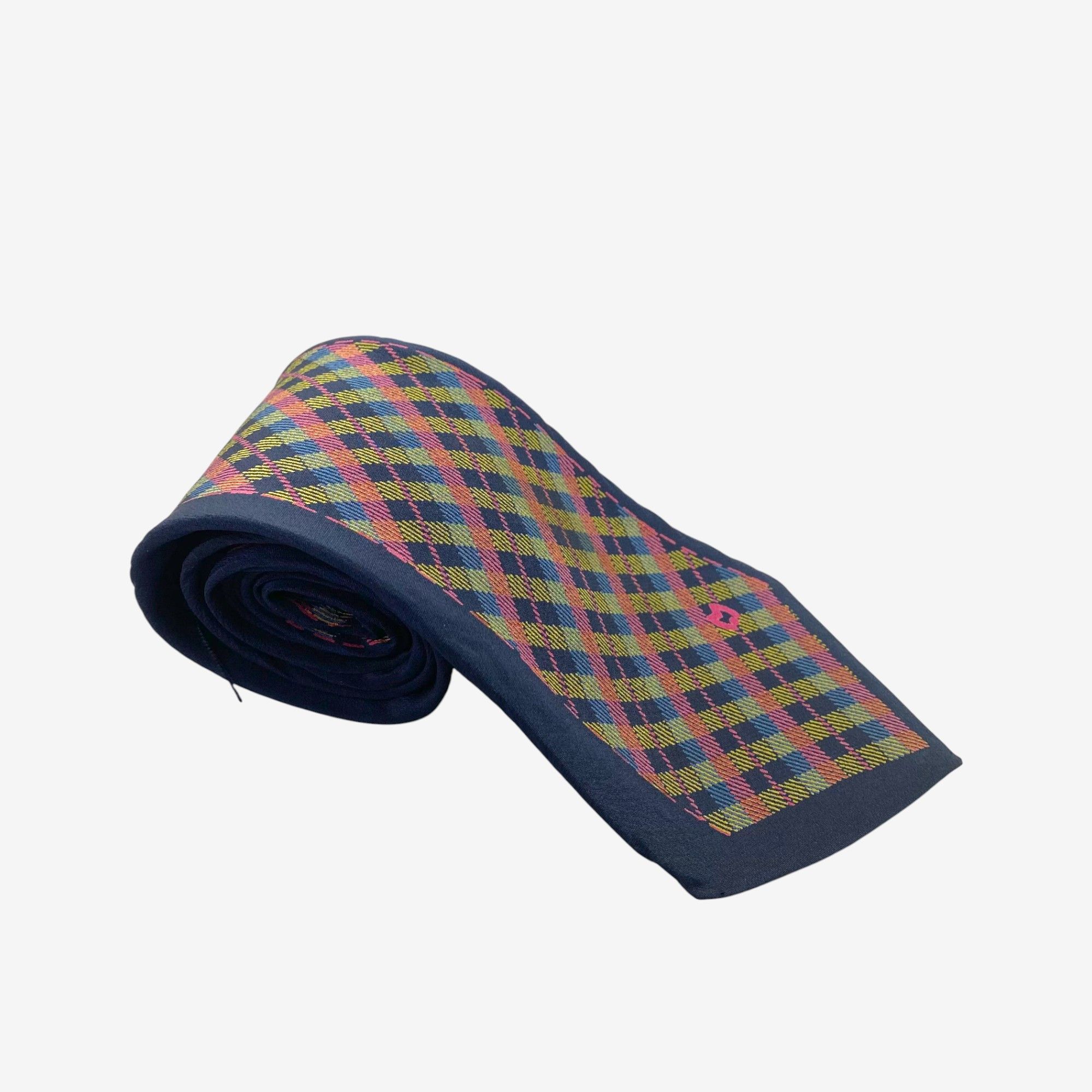 Mila Schon Vintage Mila Schon SILK Necktie Cravate Pure Silk Neck Tie Size ONE SIZE - 1 Thumbnail