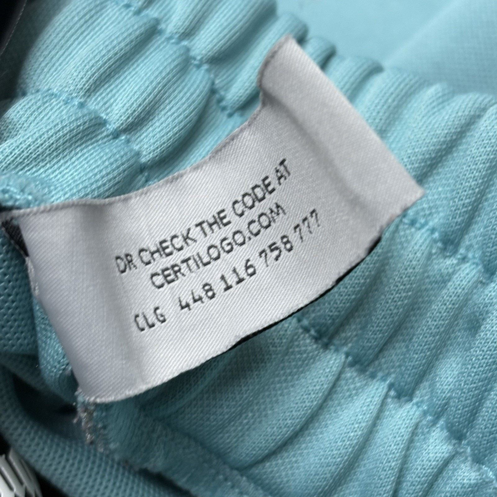 Palm Angels Palm Angels Classic Track Pants ' Light Blue Off White ' Size US 31 - 16 Thumbnail