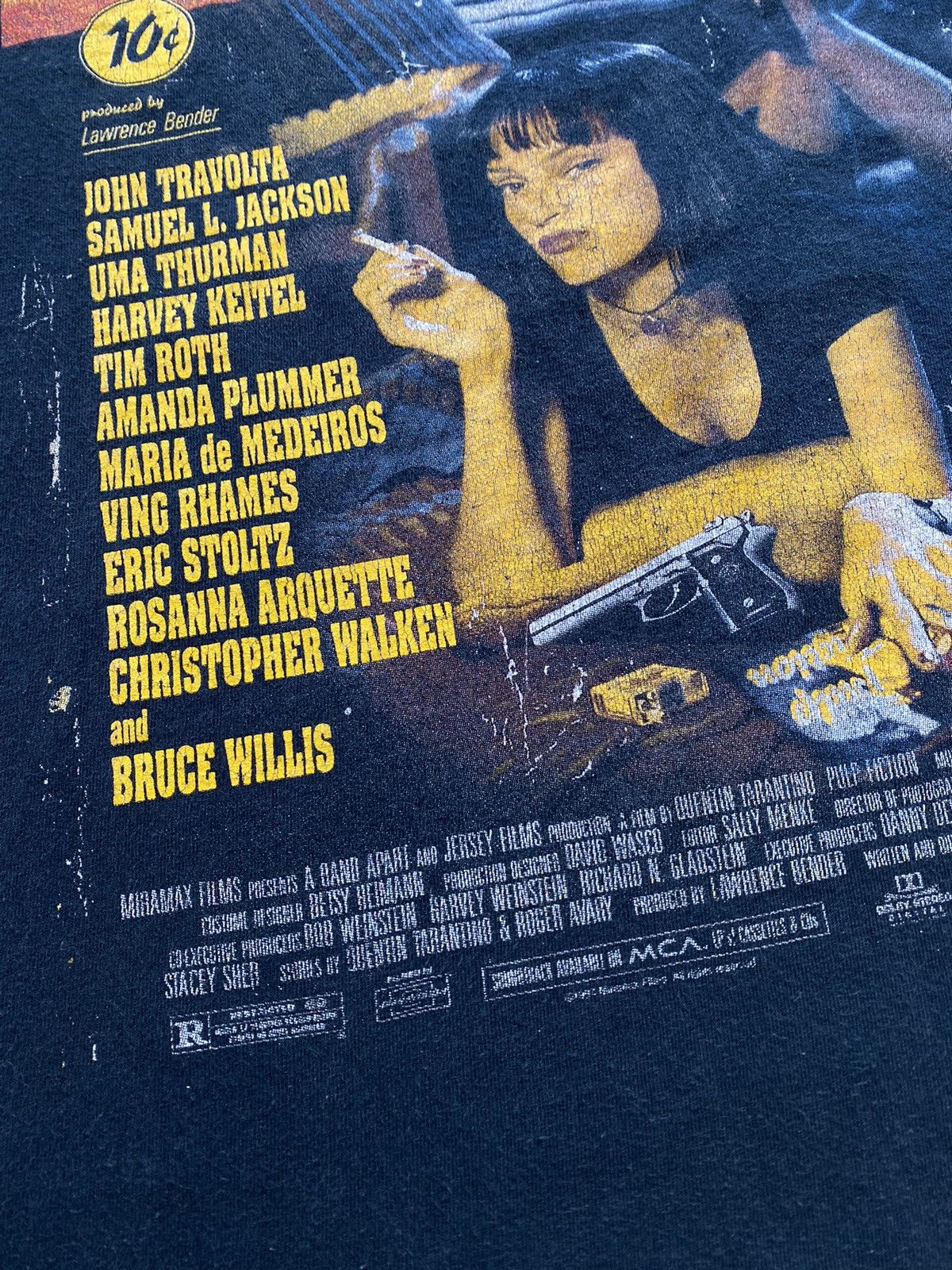 Vintage Vintage 1994 Pulp Fiction x Winterland Productions T-shirt Size US M / EU 48-50 / 2 - 6 Thumbnail